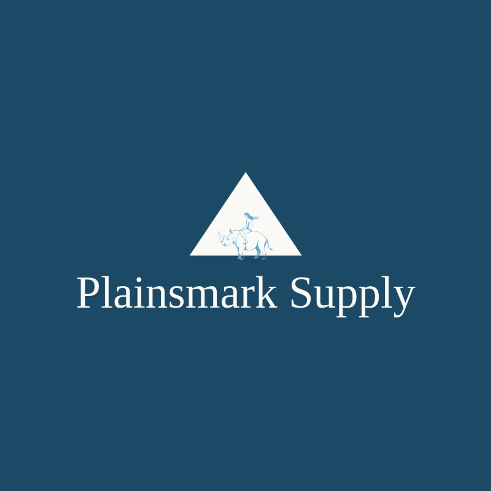 Plainsmark Supply logo for rhino