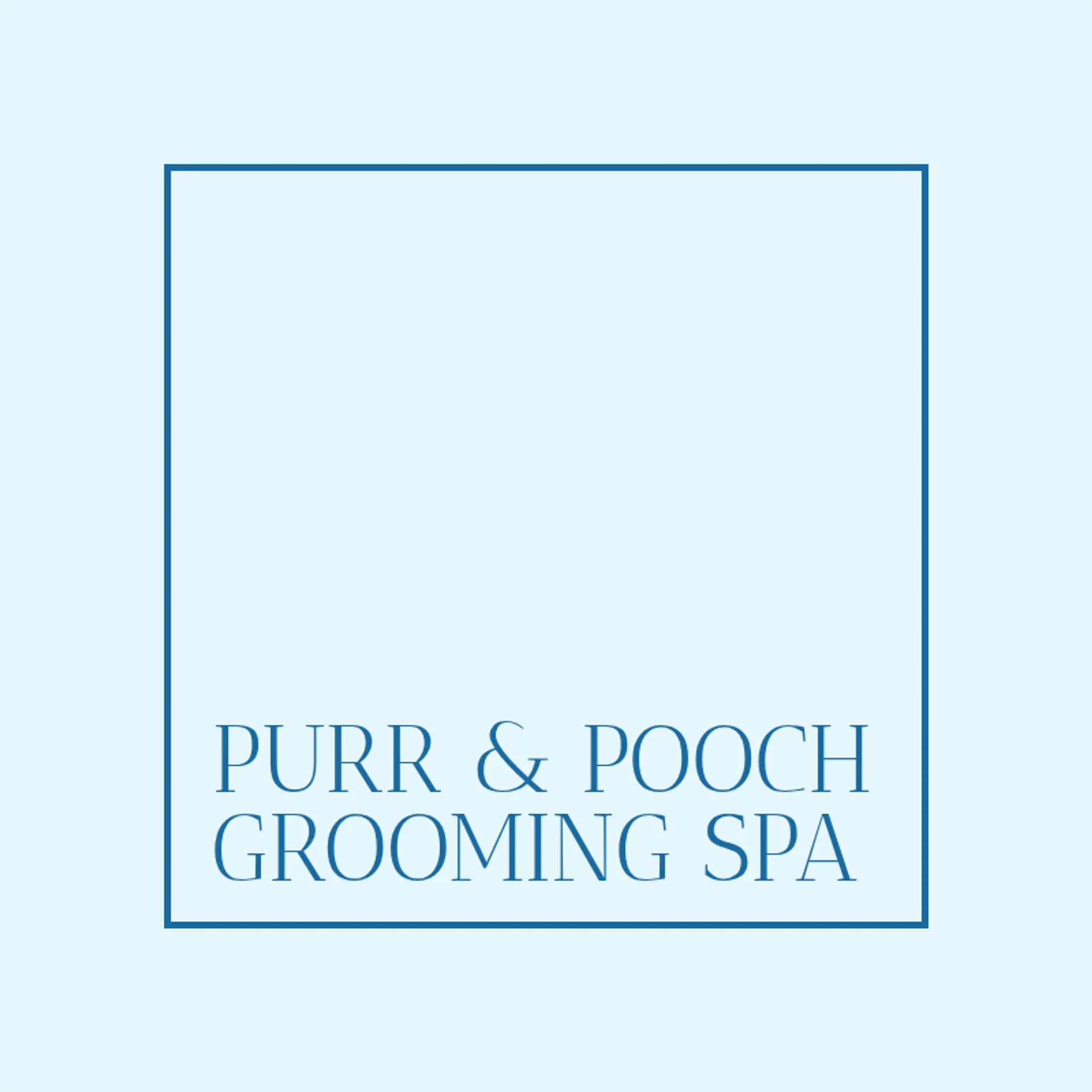 Furry Flare Grooming logo for grooming salon