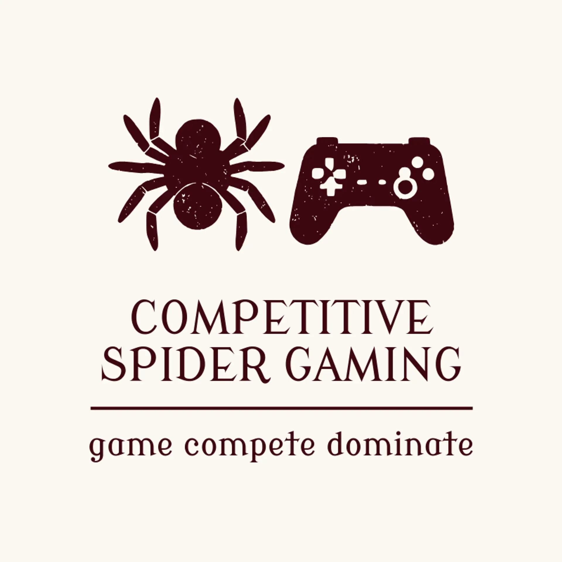 Competitive Spider Gaming logo for spider