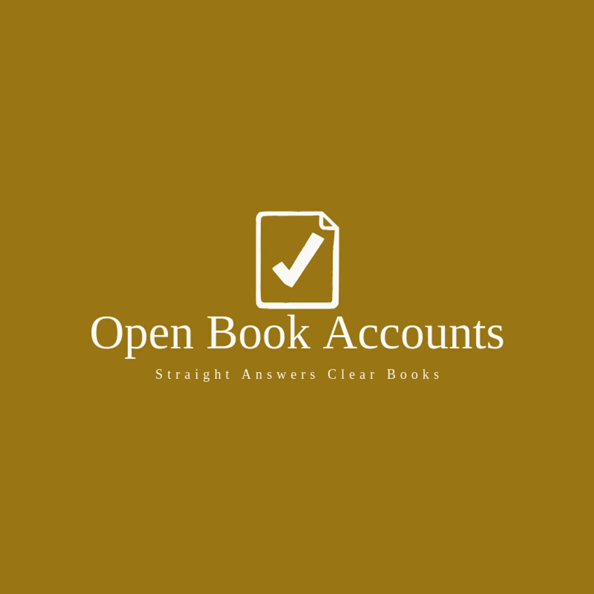 Open Book Accounts logo for bookkeeping