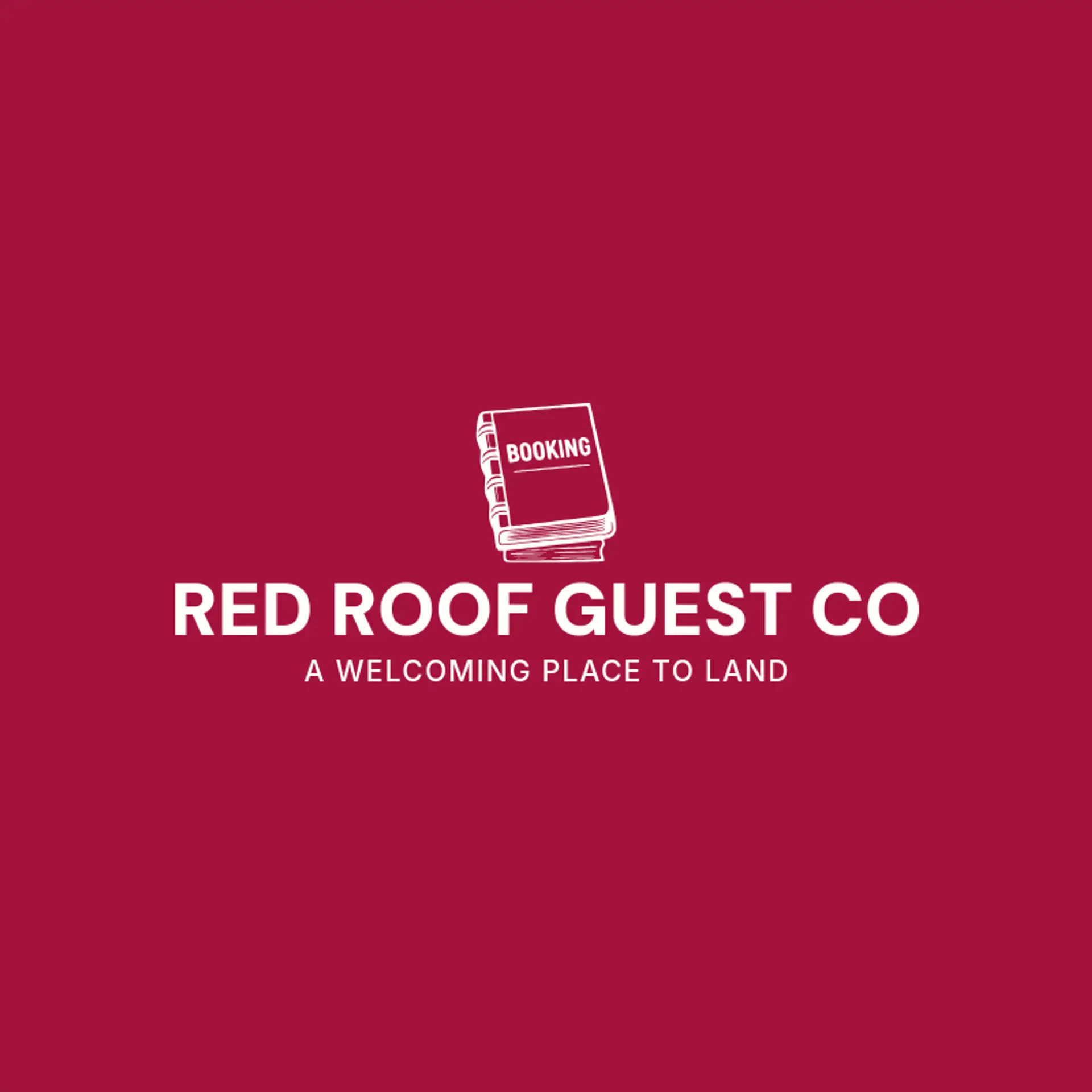 Red Roof Guest Co logo for booking