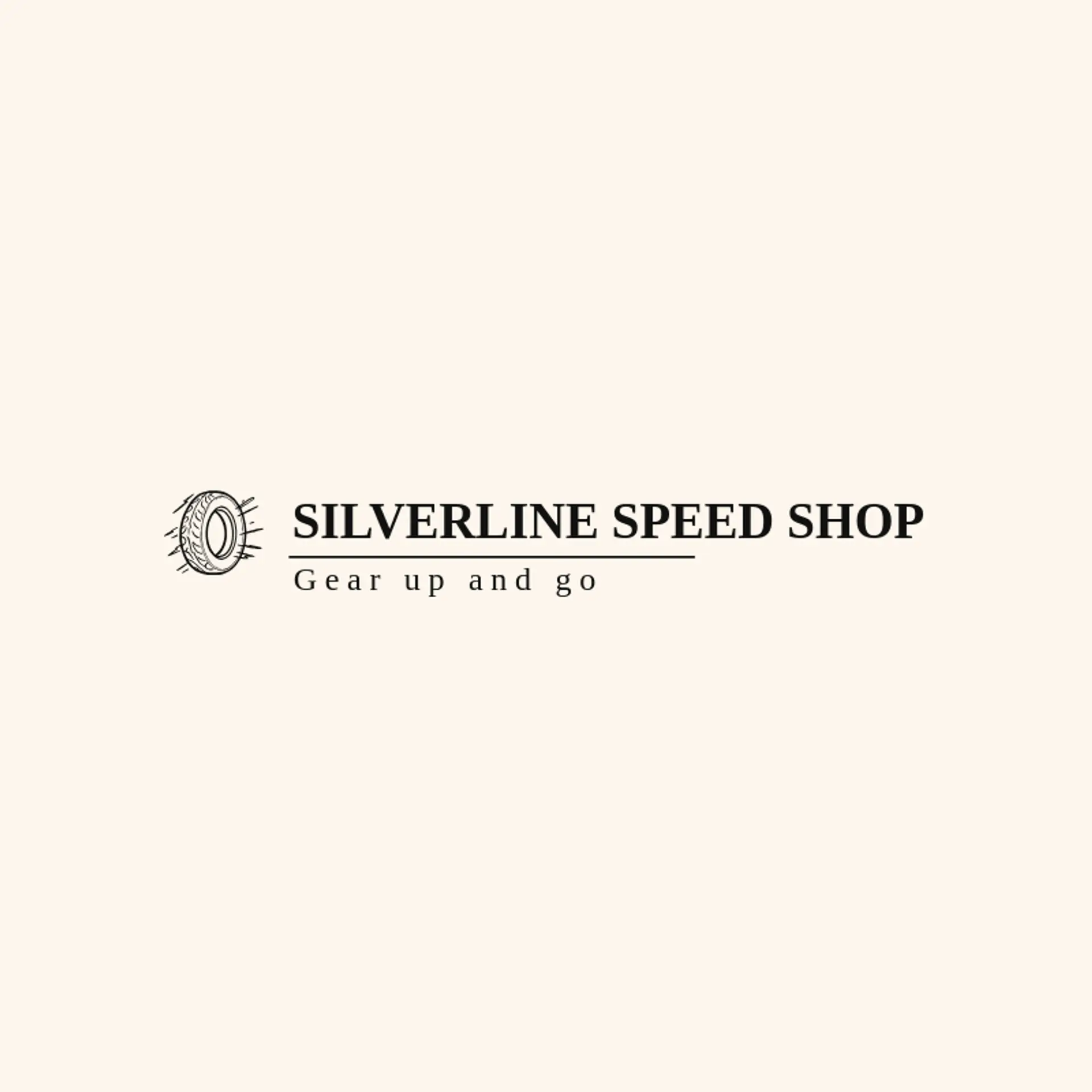 Silverline Speed Shop logo for race