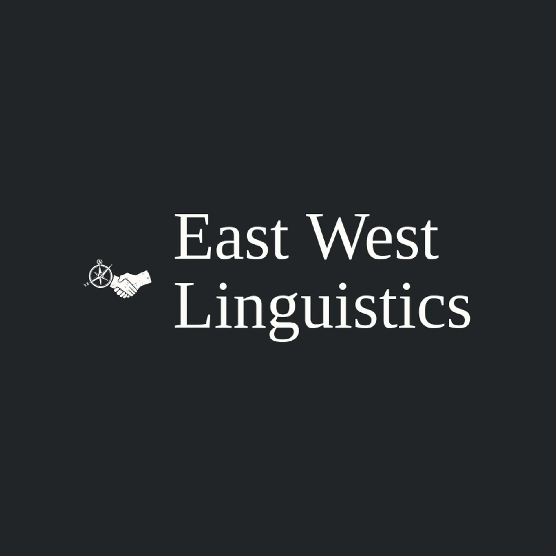 East West Linguistics logo for translation