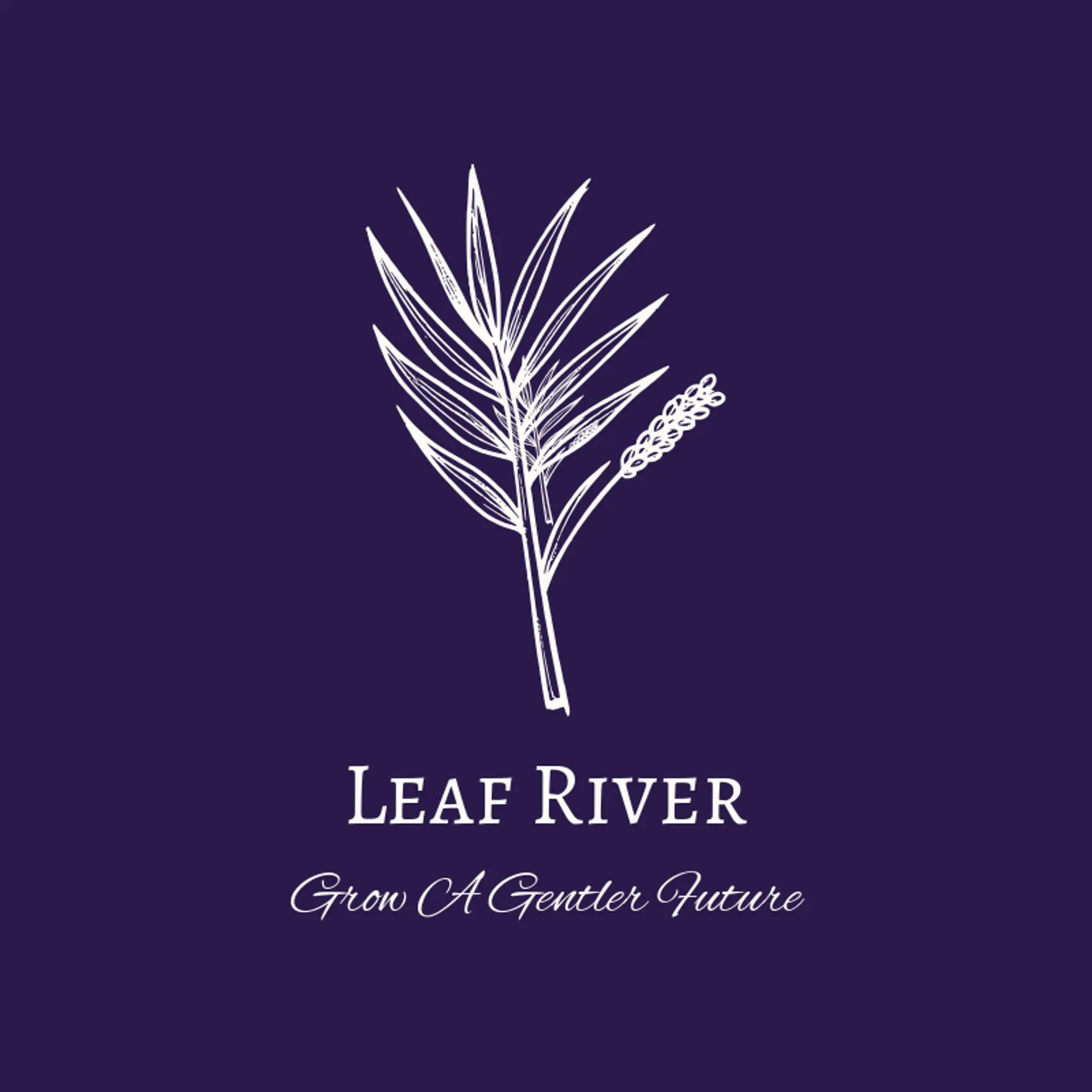 Leaf River logo for bengali