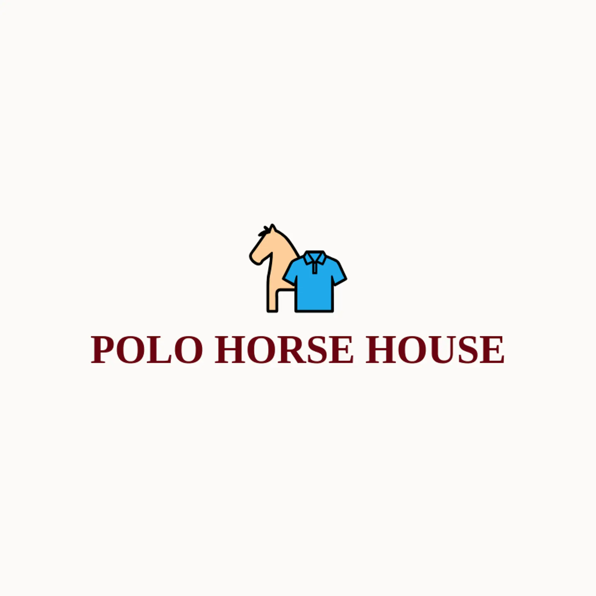 Polo Horse House logo for polo shirt