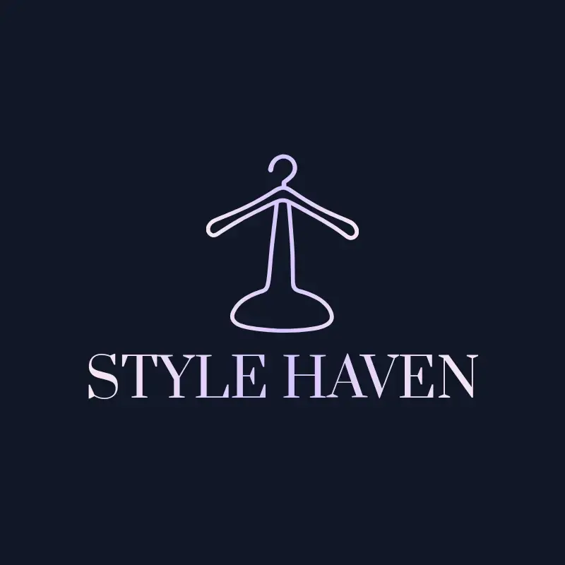 The domain name Style Haven as a branded logo with a single color icon