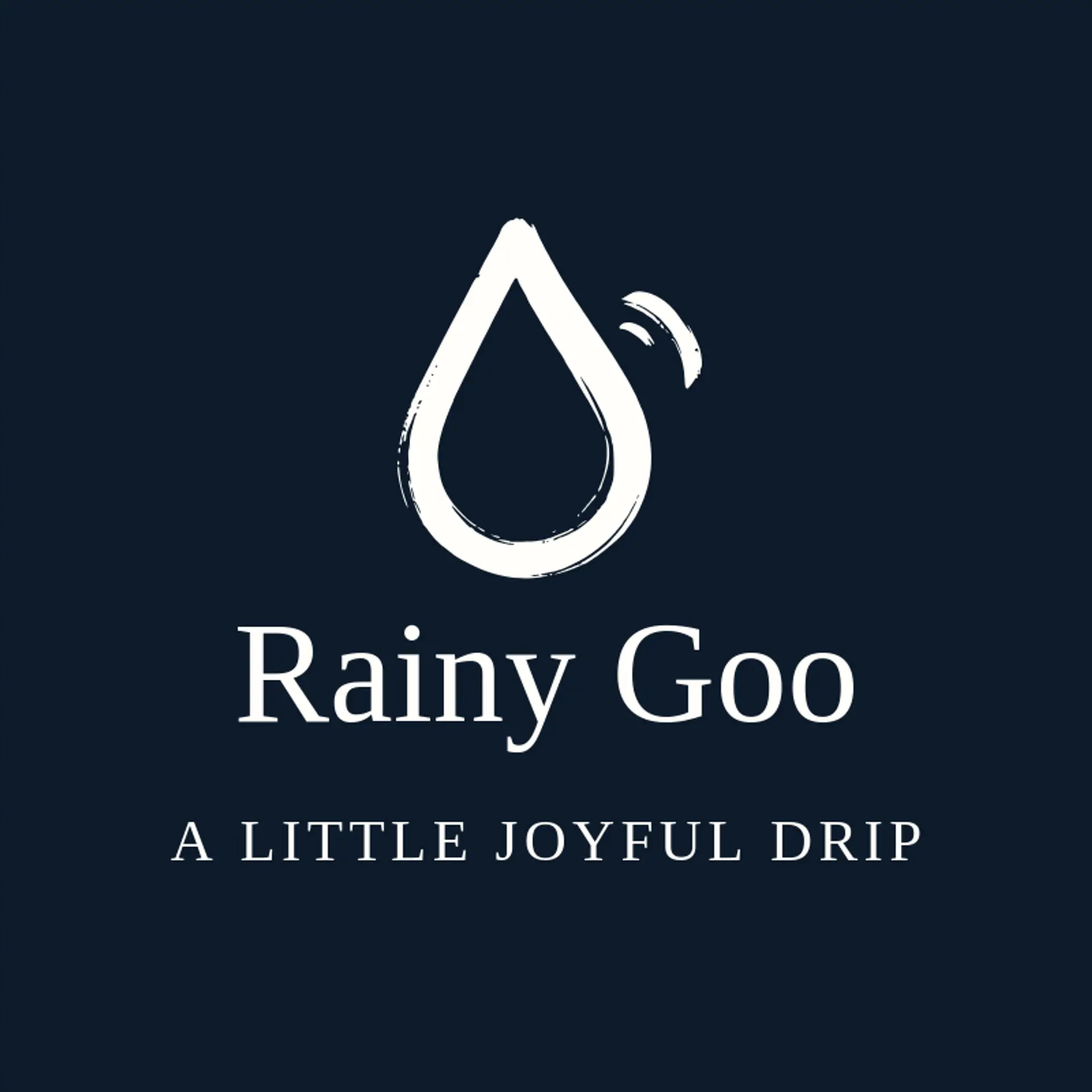 Rainy Goo logo for slime