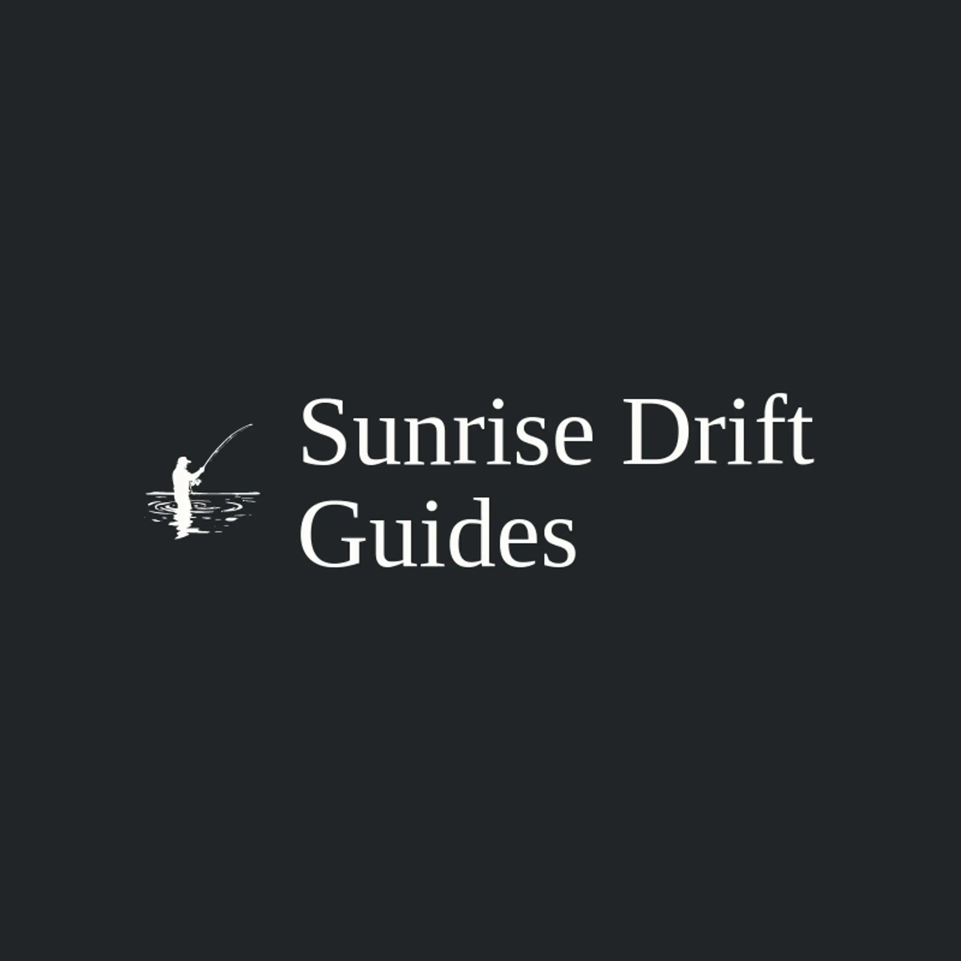 Sunrise Drift Guides logo for fly fishing