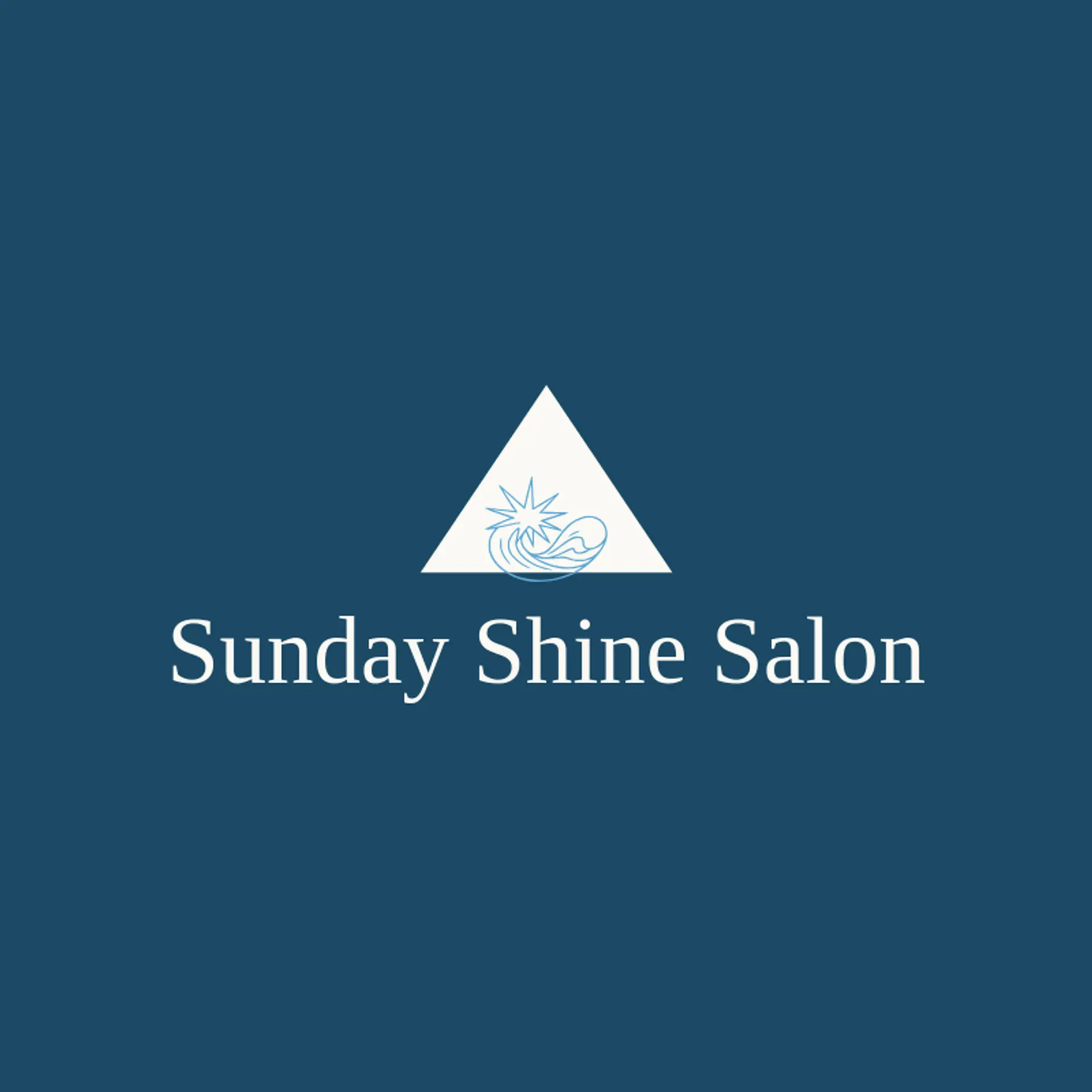 Sunday Shine Salon logo for sparkle