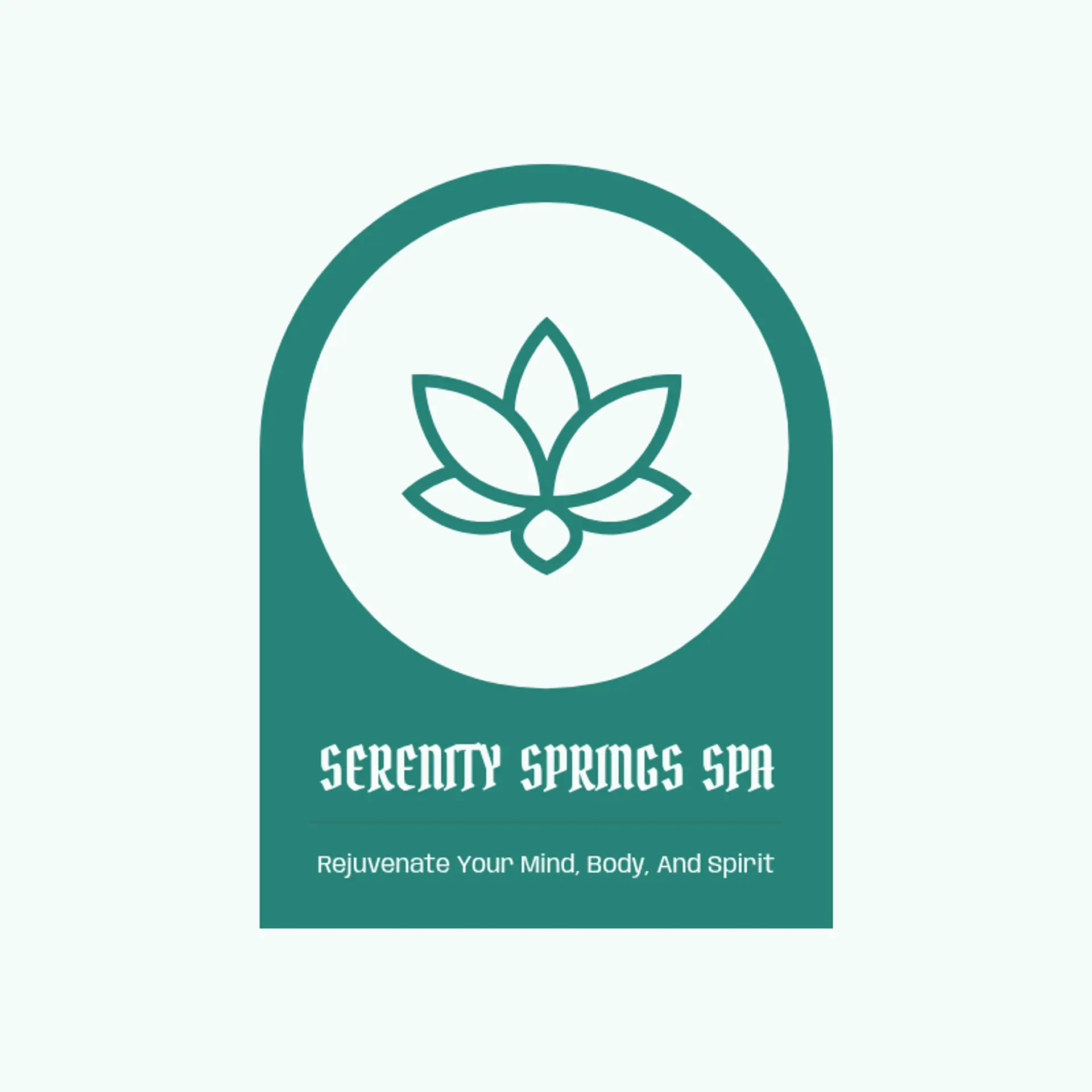Serenity Springs Spa logo for spa