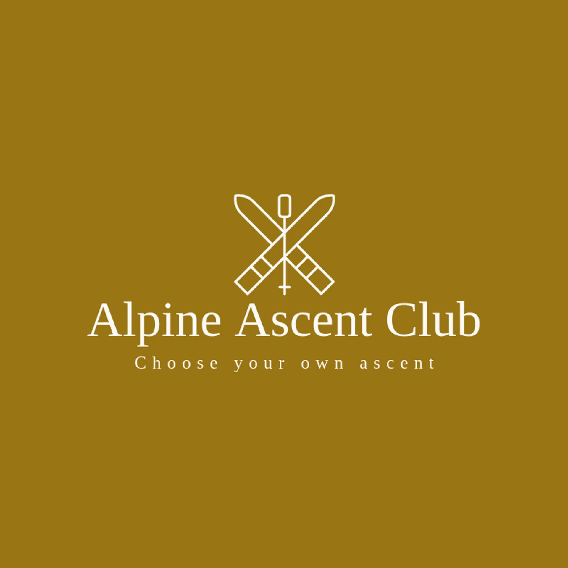 Alpine Ascent Club logo for alpine