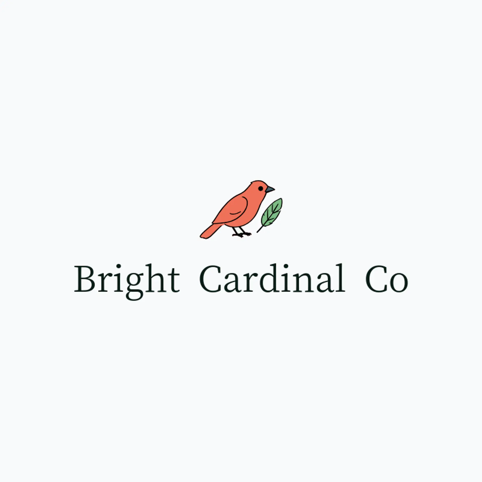 Bright Cardinal Co logo for cardinal