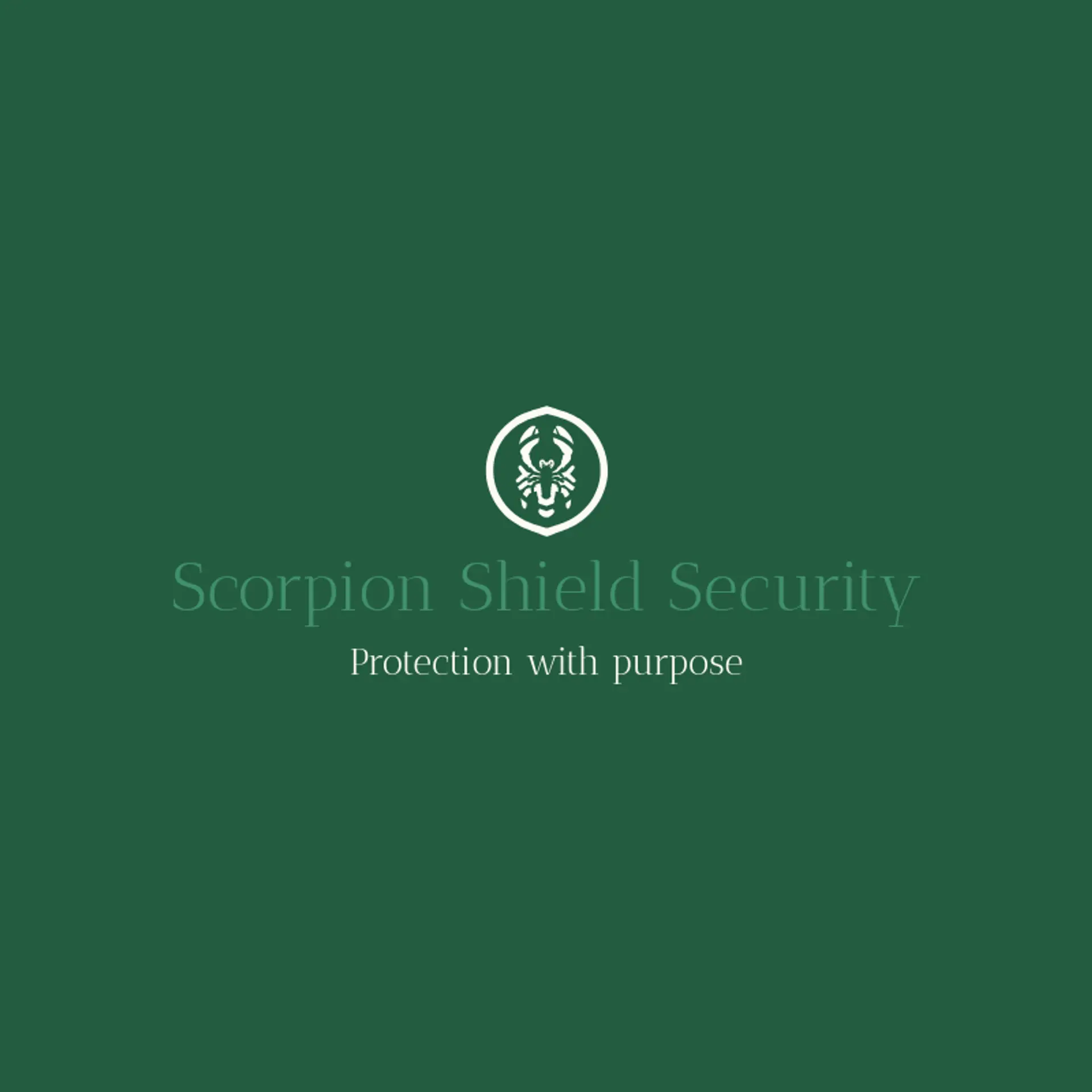 Scorpion Shield Security logo for scorpion