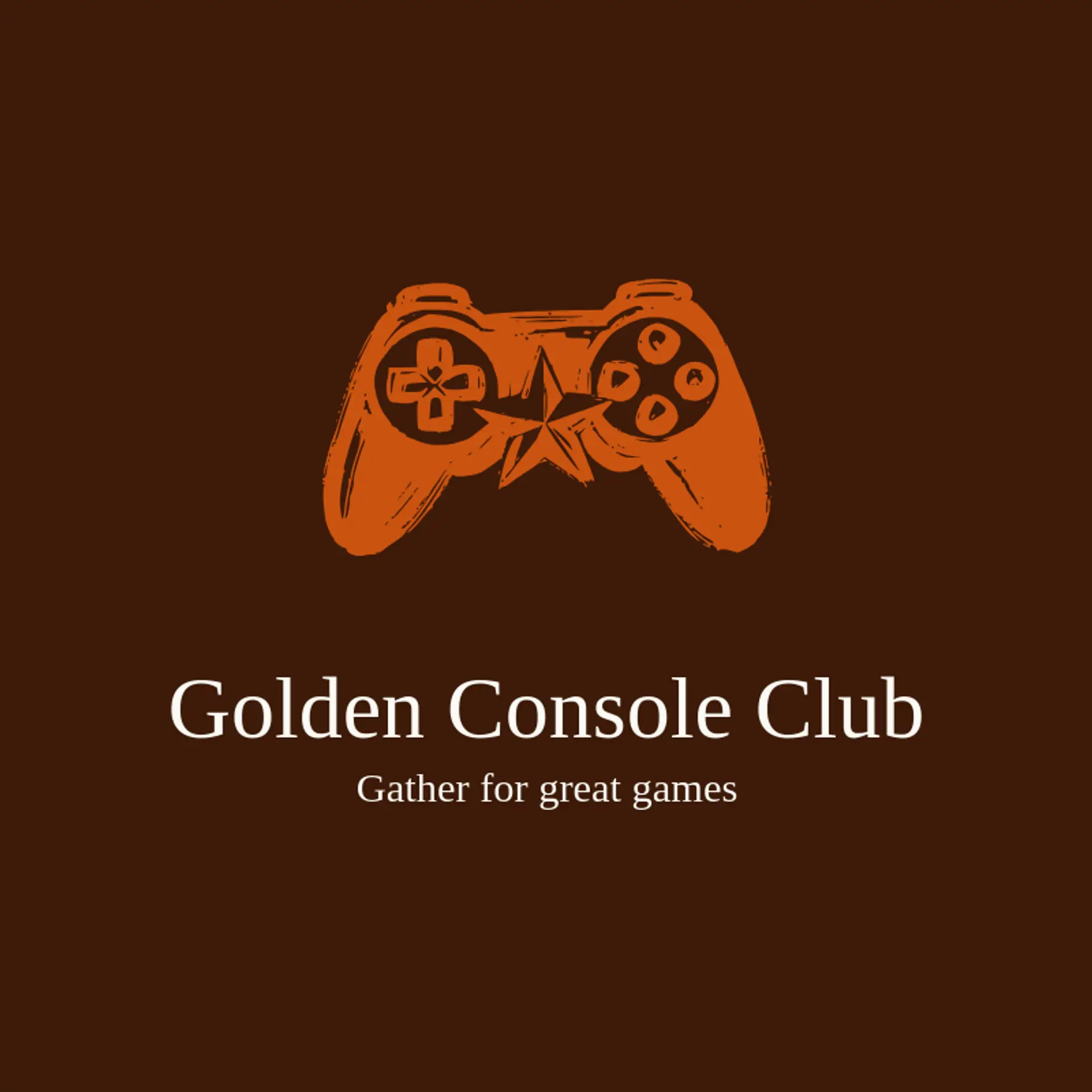 Golden Console Club logo for playstation
