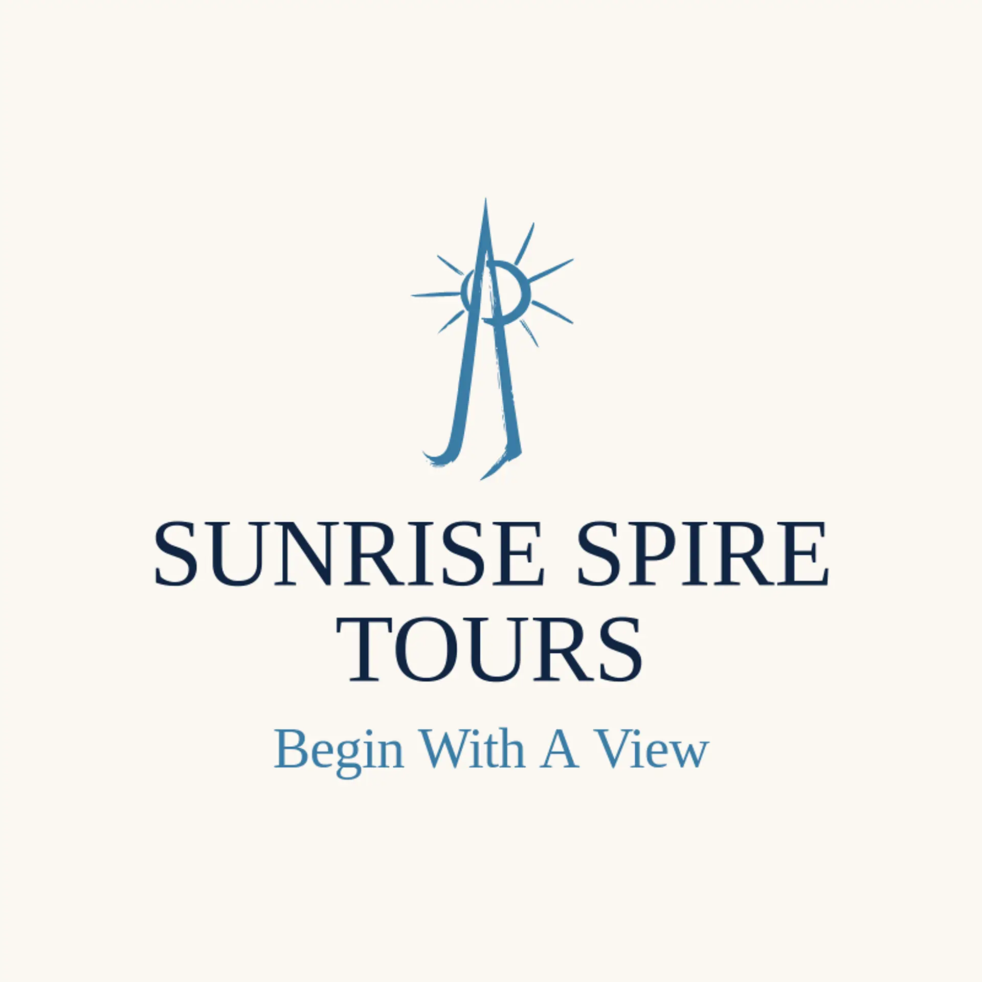 Sunrise Spire Tours logo for landmark