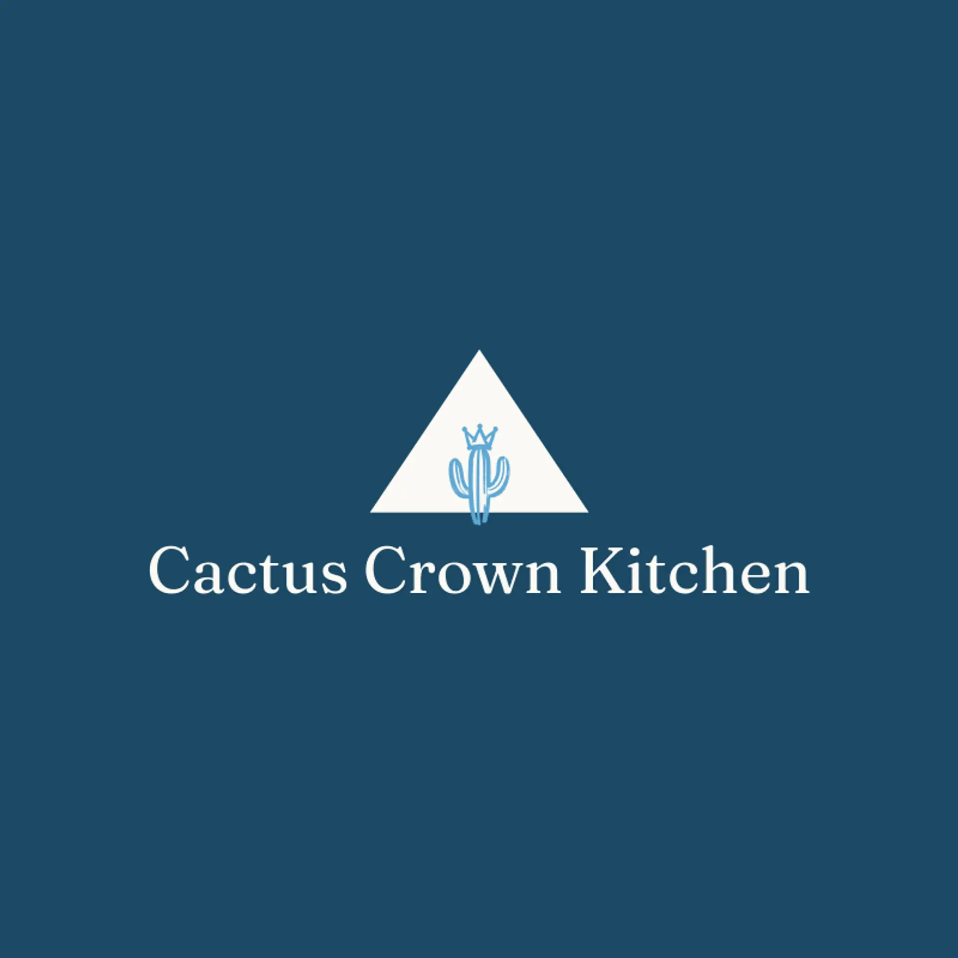 Cactus Crown Kitchen logo for mexican