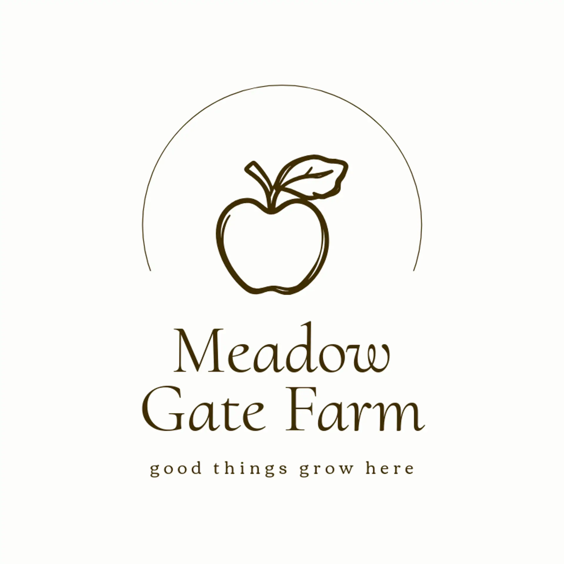 Meadow Gate Farm logo for farm