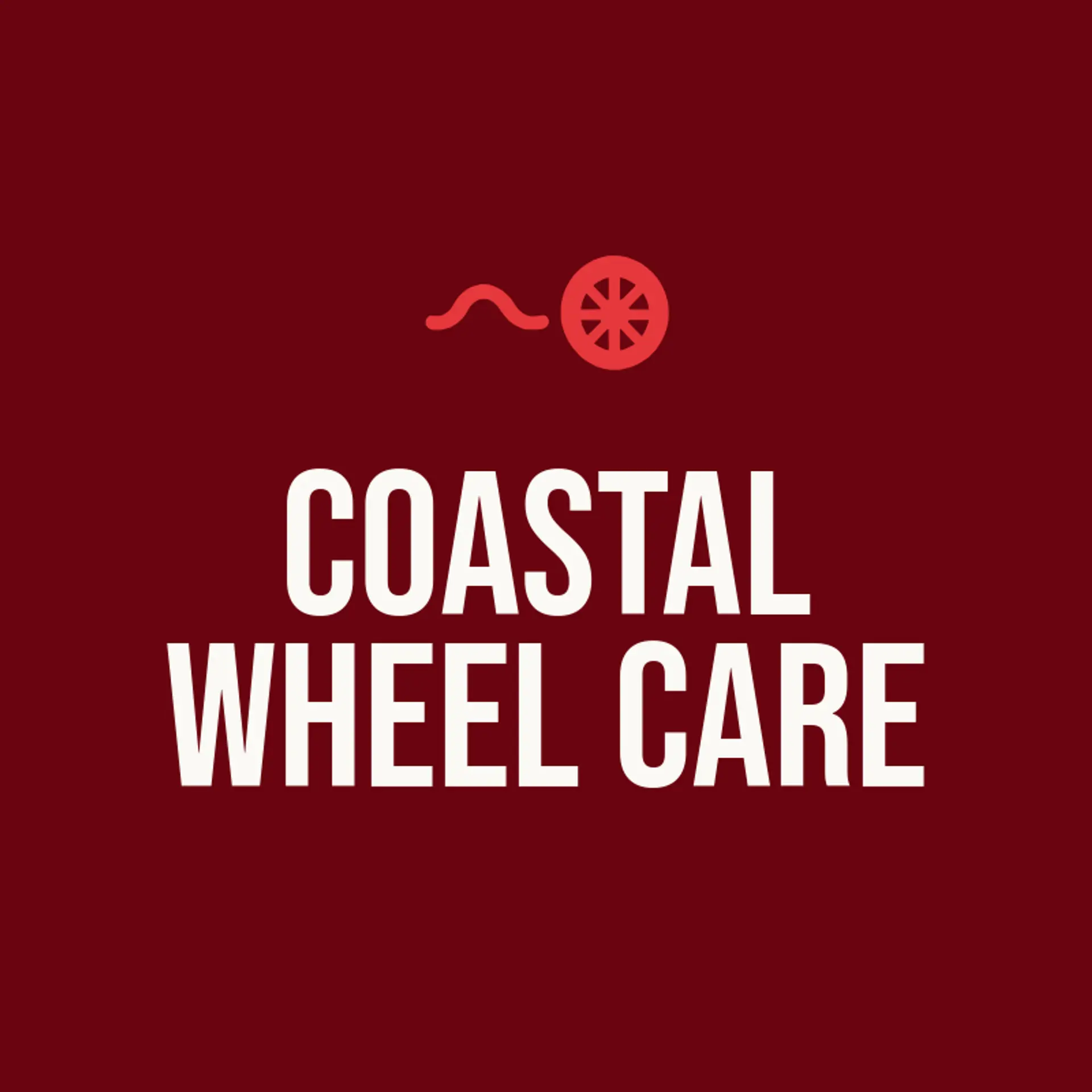 Coastal Wheel Care logo for car detailing