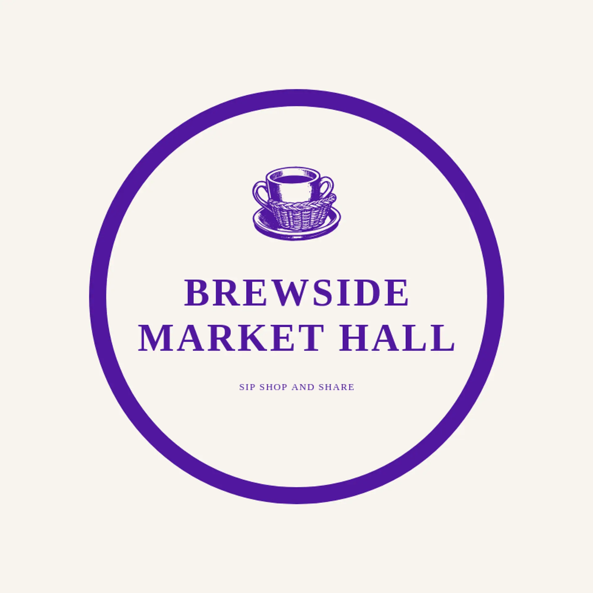 Brewside Market Hall logo for market