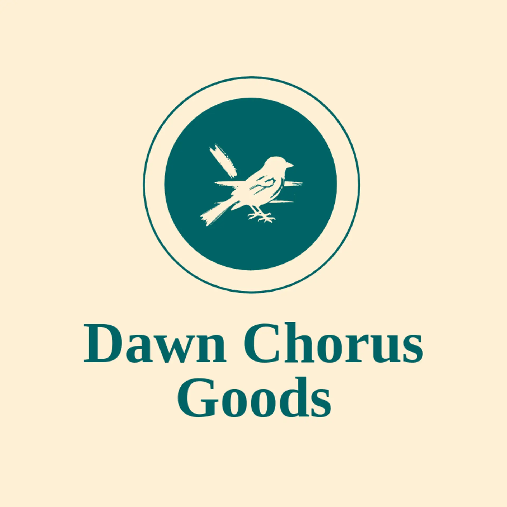 Dawn Chorus Goods logo for sparrow