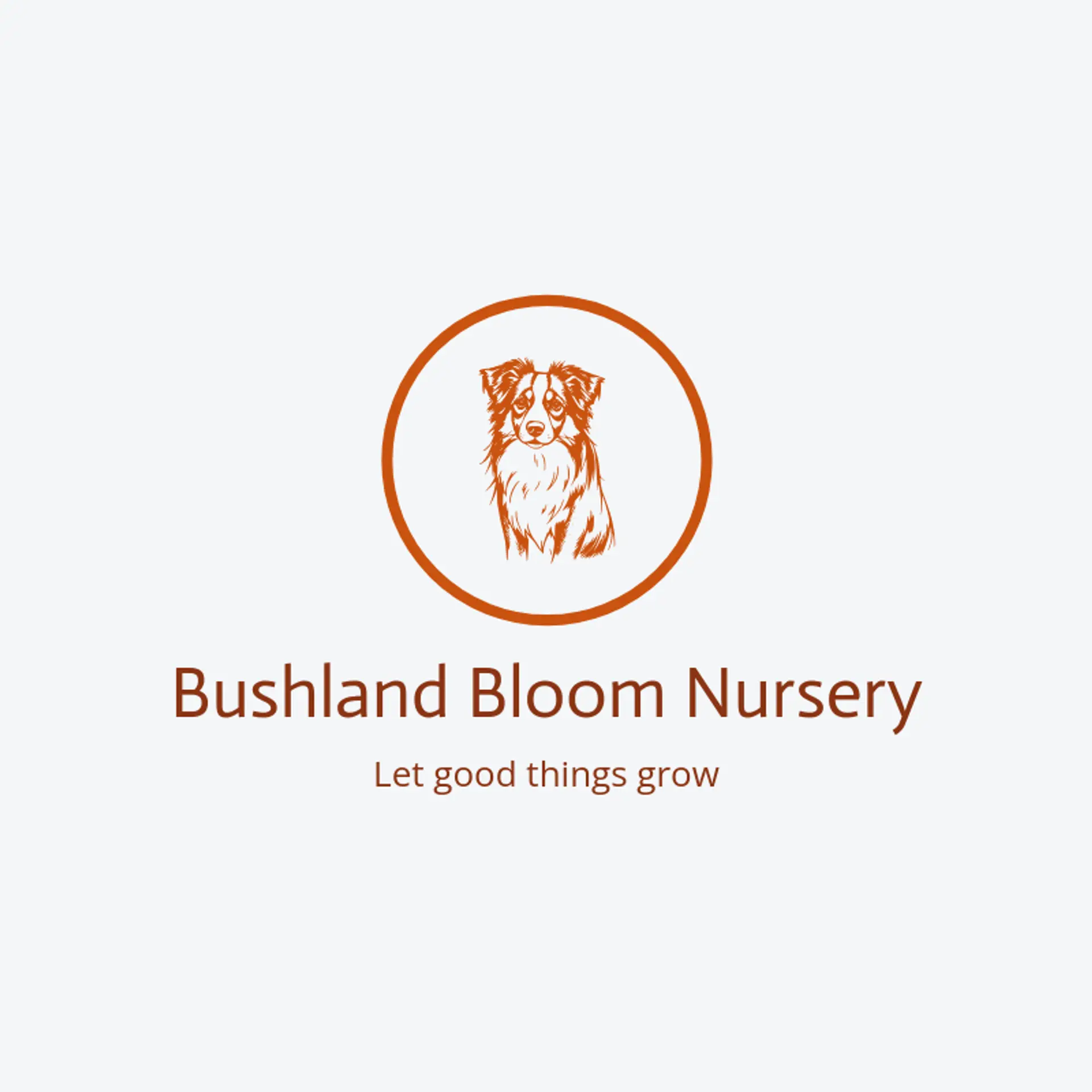 Bushland Bloom Nursery logo for aussie