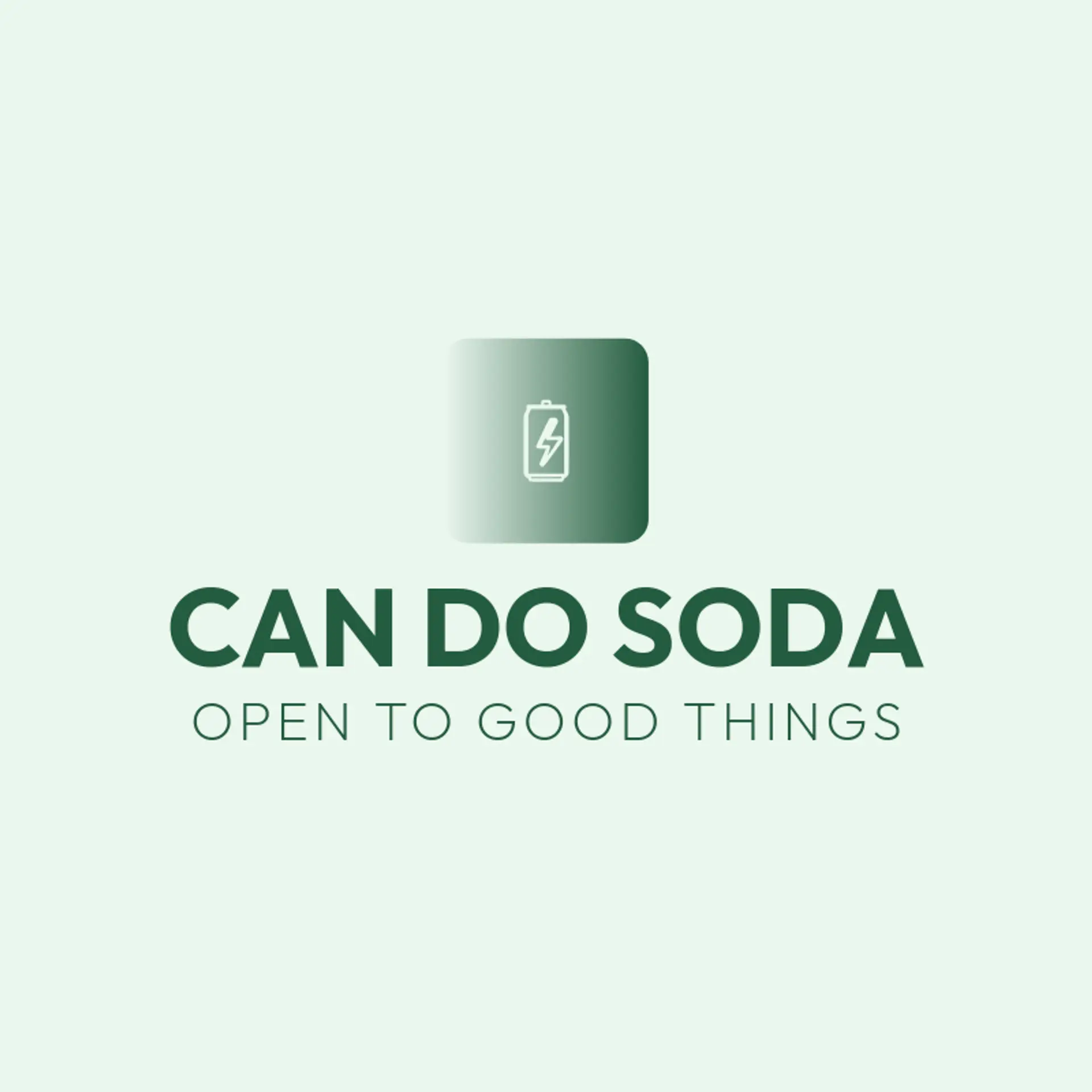 Can Do Soda logo for soda