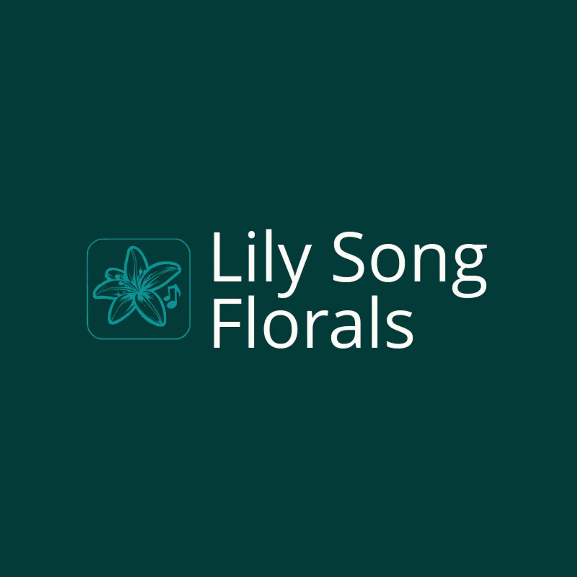 Lily Song Florals logo for lily