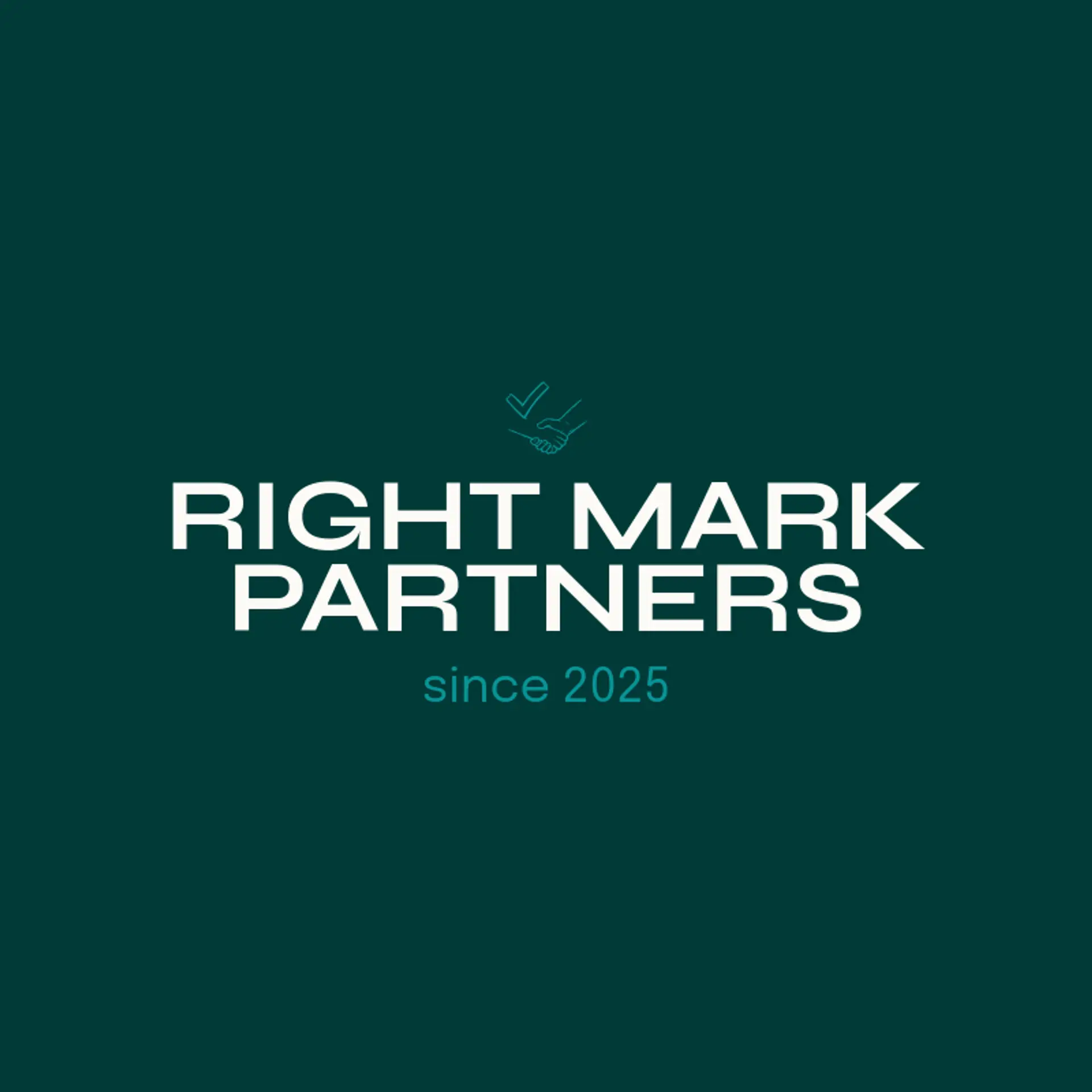 Right Mark Partners logo for handshake
