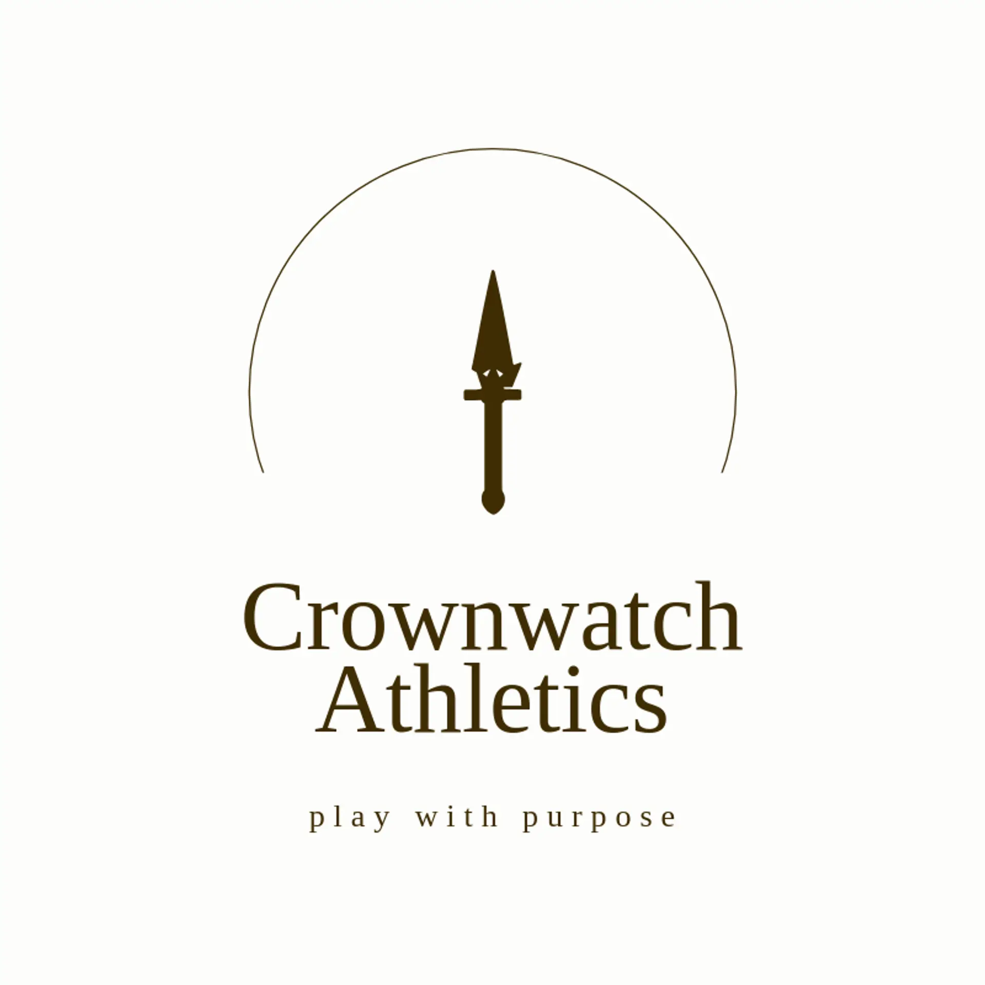 Crownwatch Athletics logo for knight