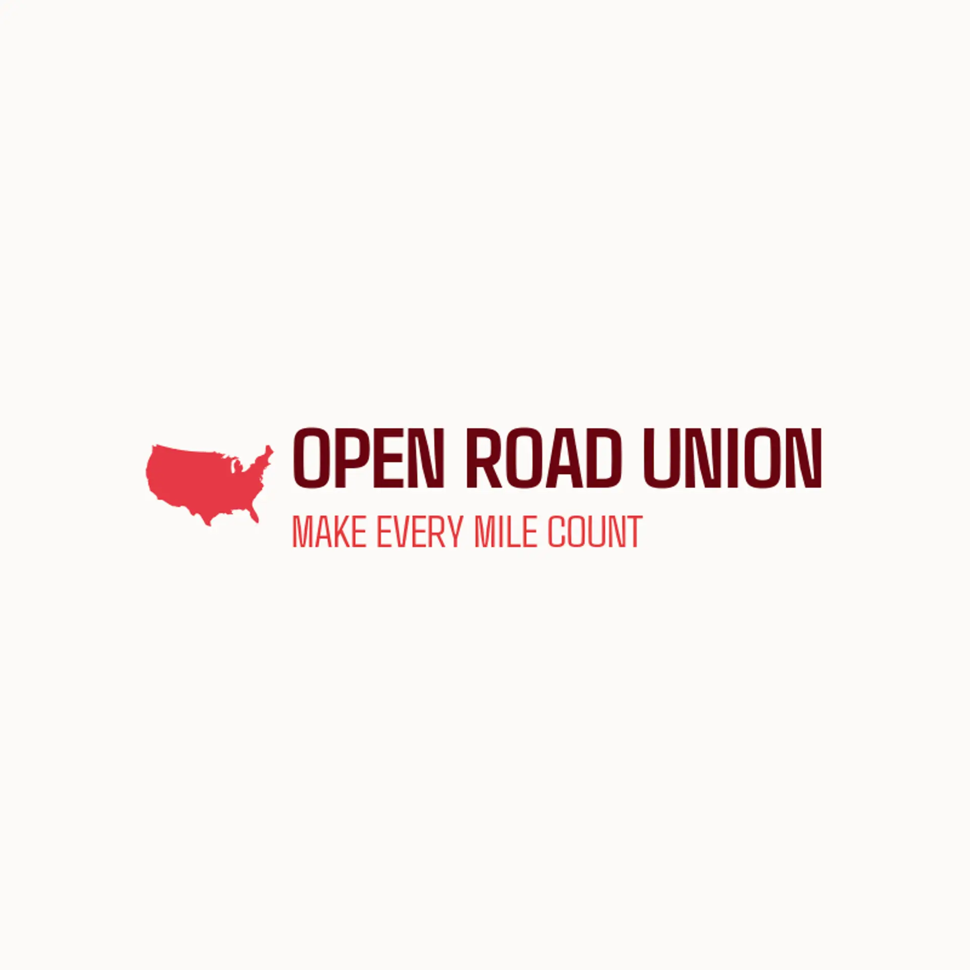 Open Road Union logo for united states