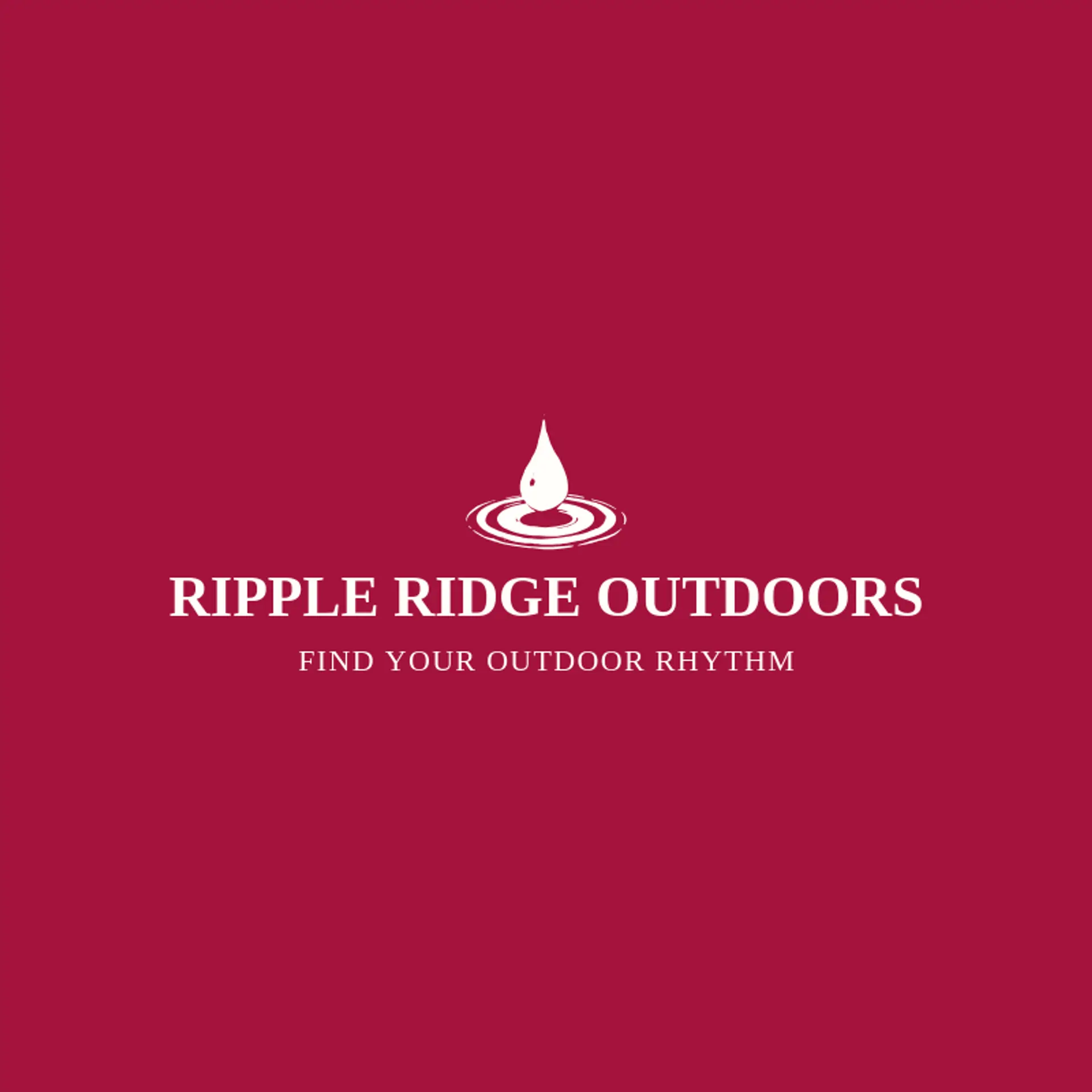 Ripple Ridge Outdoors logo for ripple