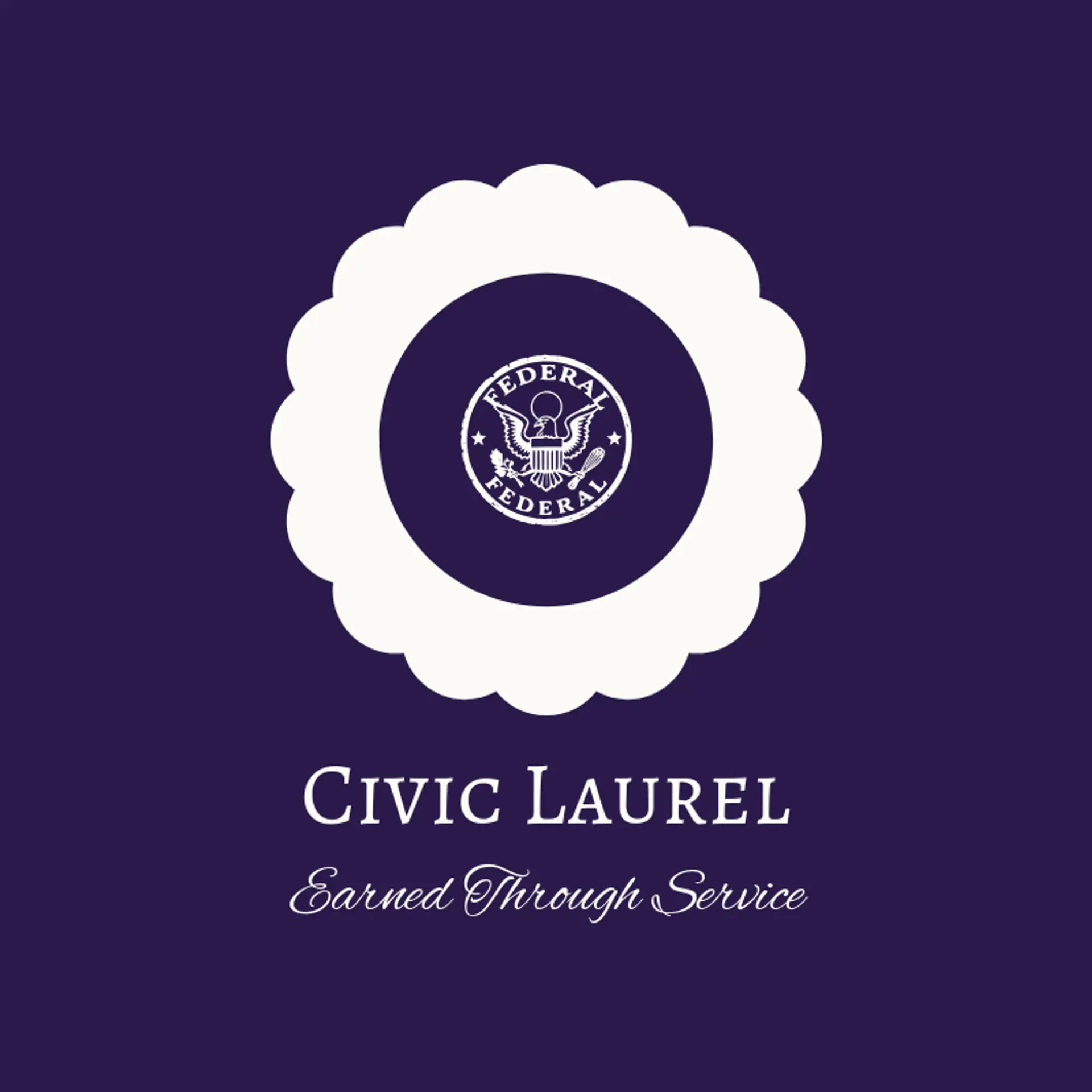 Civic Laurel logo for Federal Logo Ideas