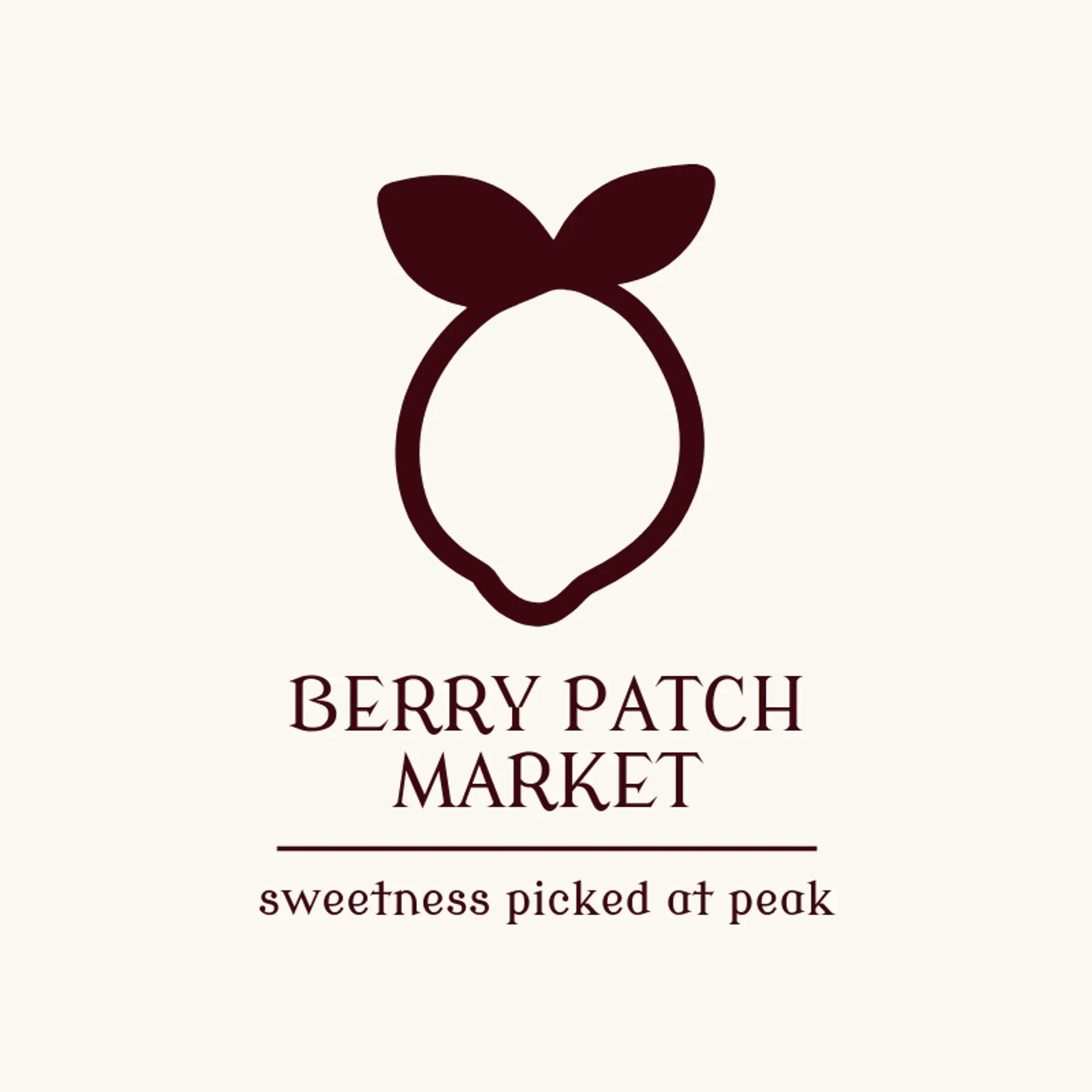 Berry Patch Market logo for mart