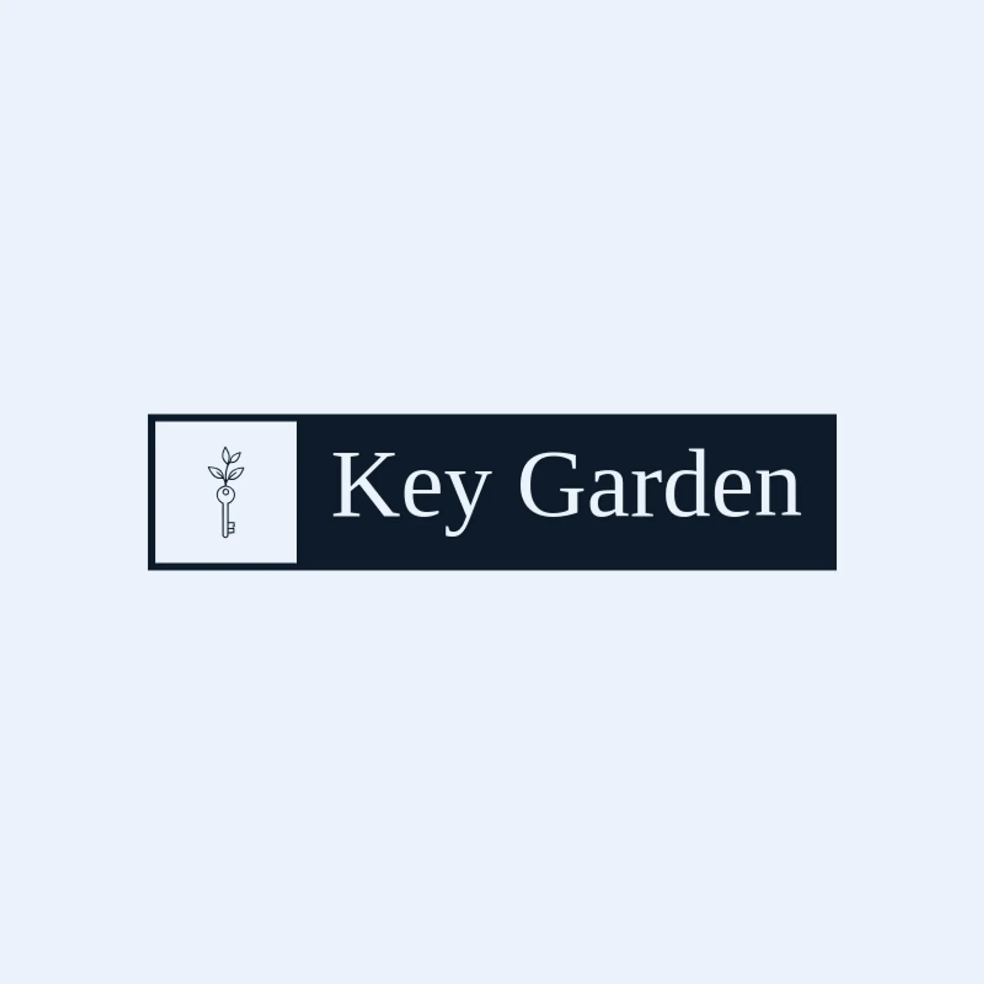 Key Garden logo for software