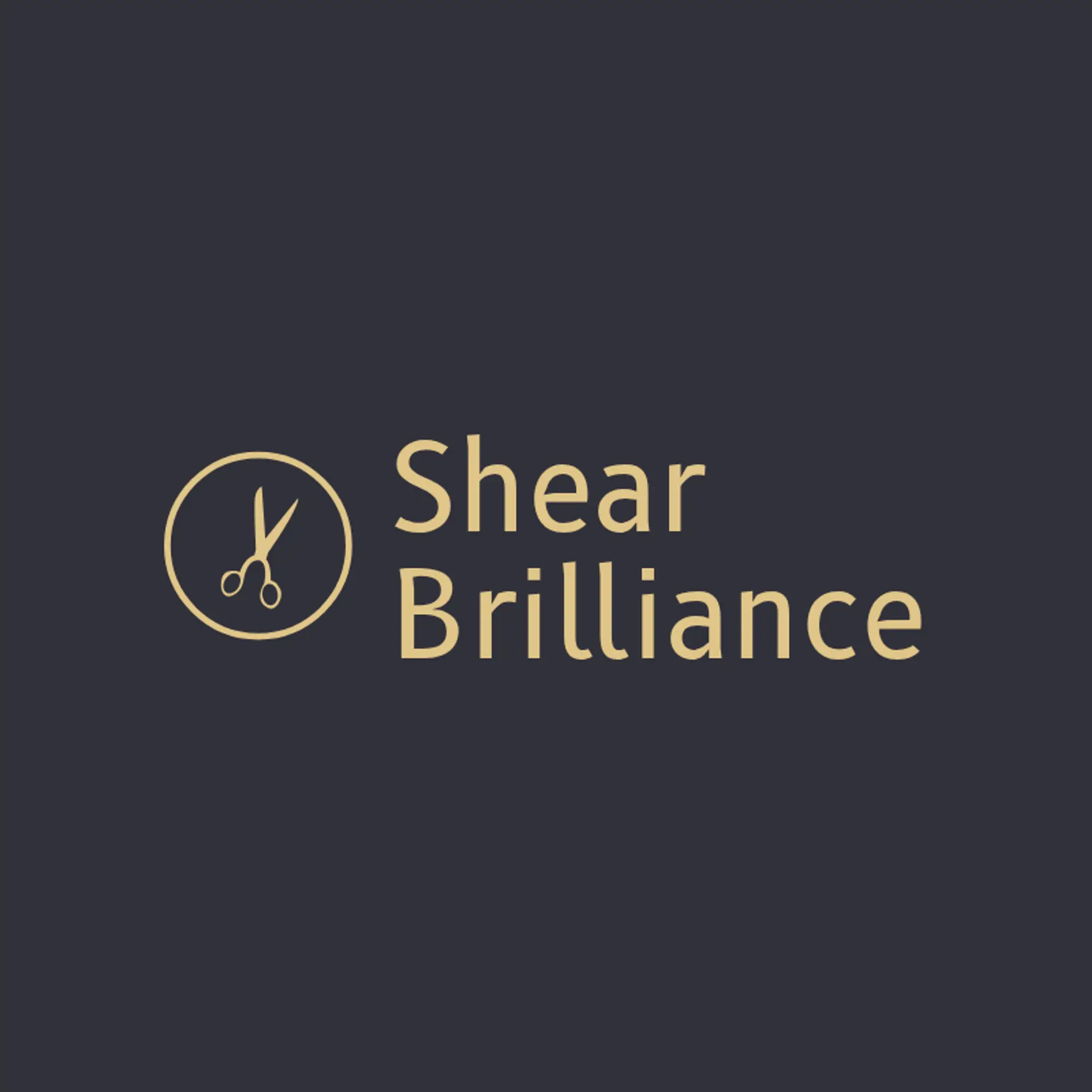 Velvet Shears Salon logo for hair salon