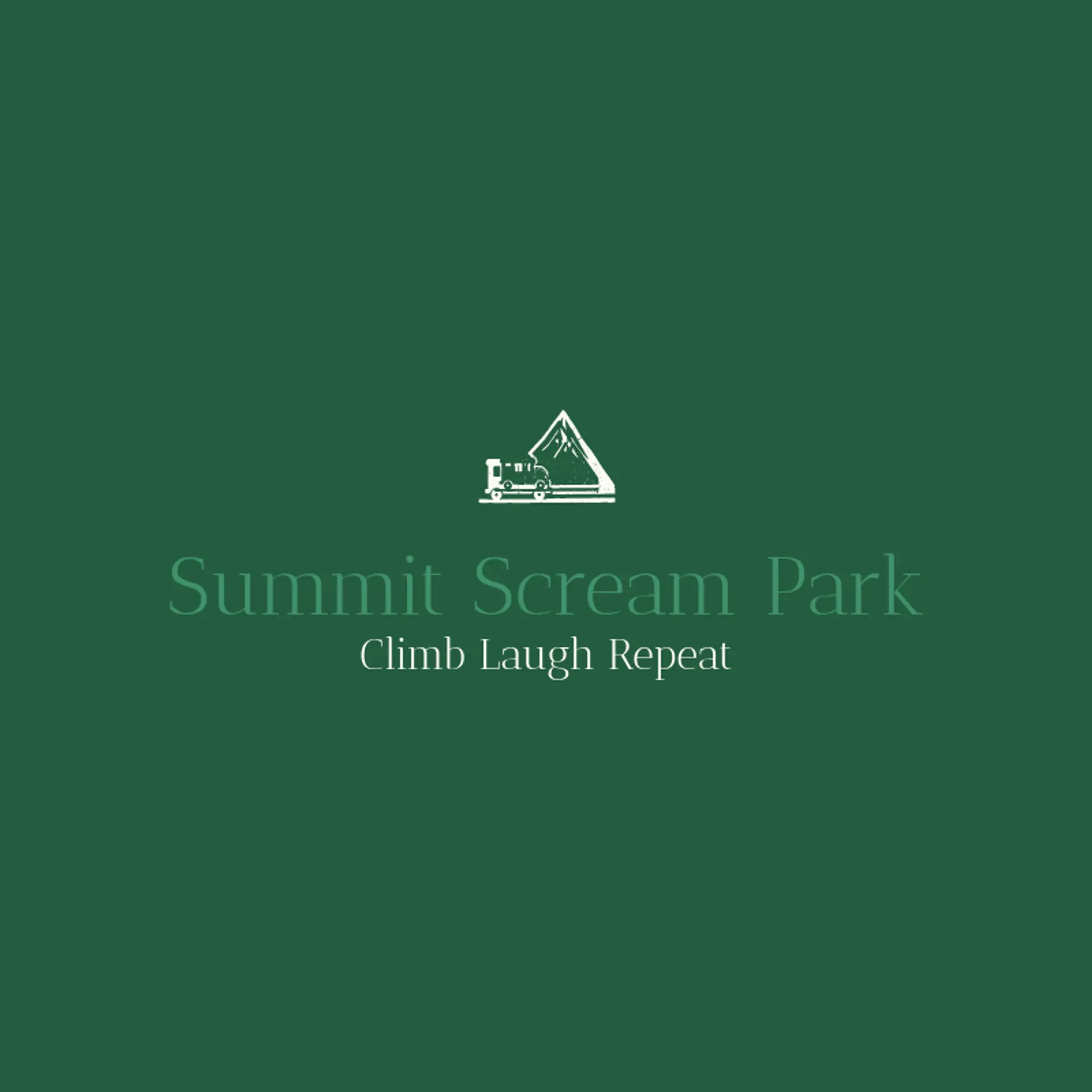 Summit Scream Park logo for amusement park