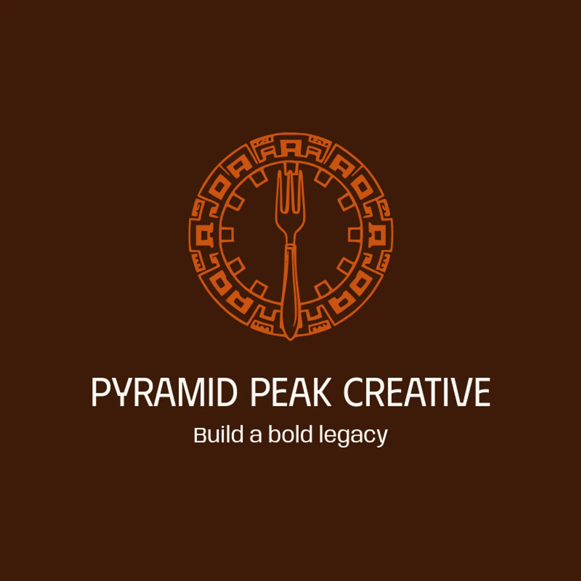 Pyramid Peak Creative logo for aztec