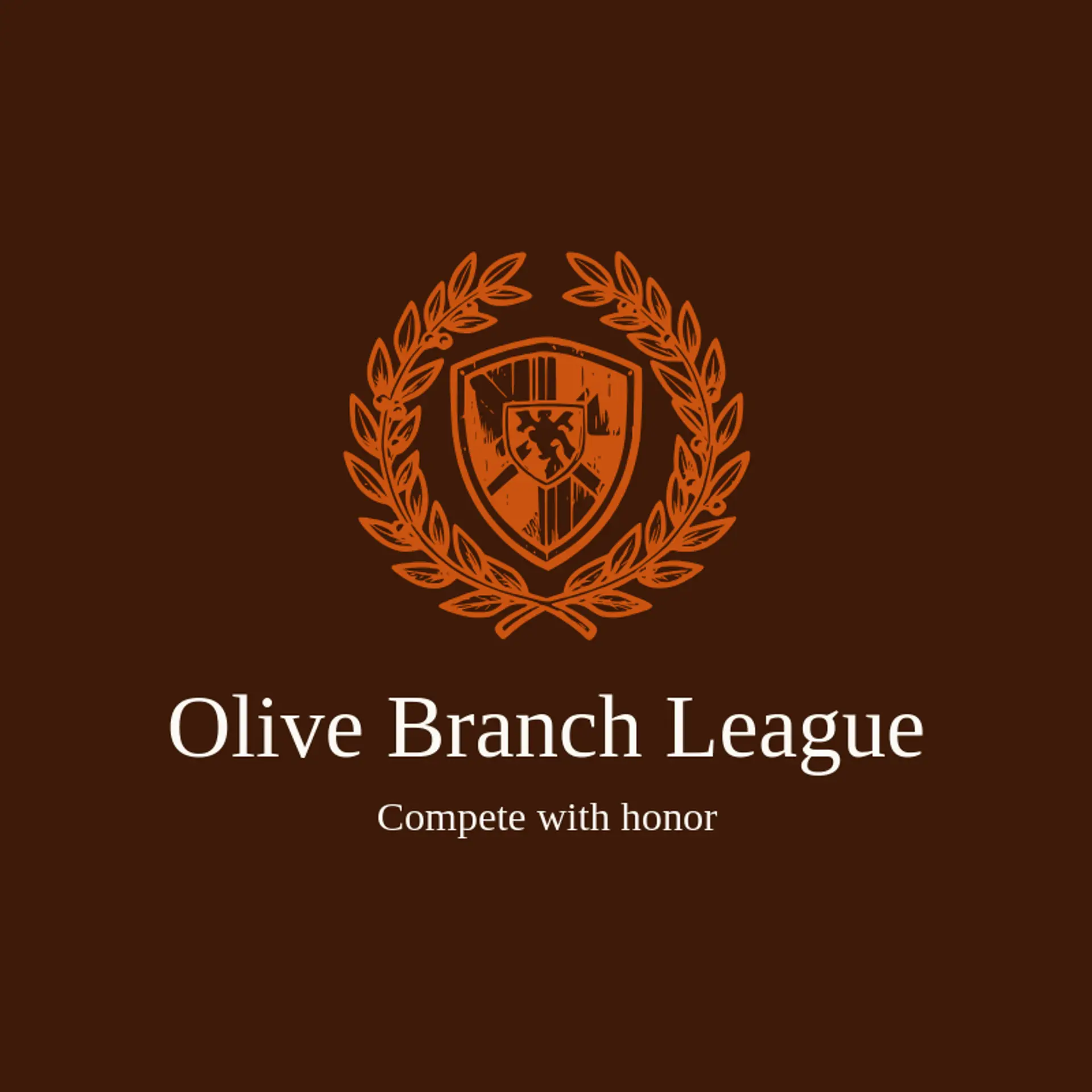Olive Branch League logo for spartan