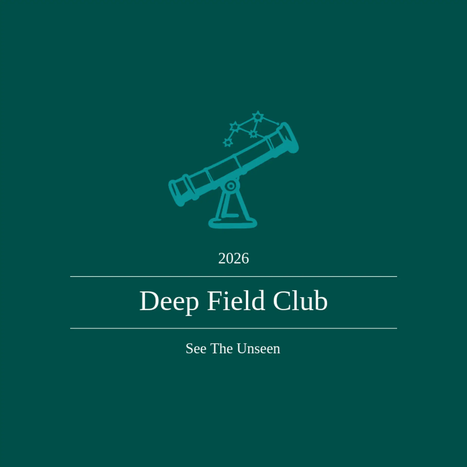 Deep Field Club logo for constellation