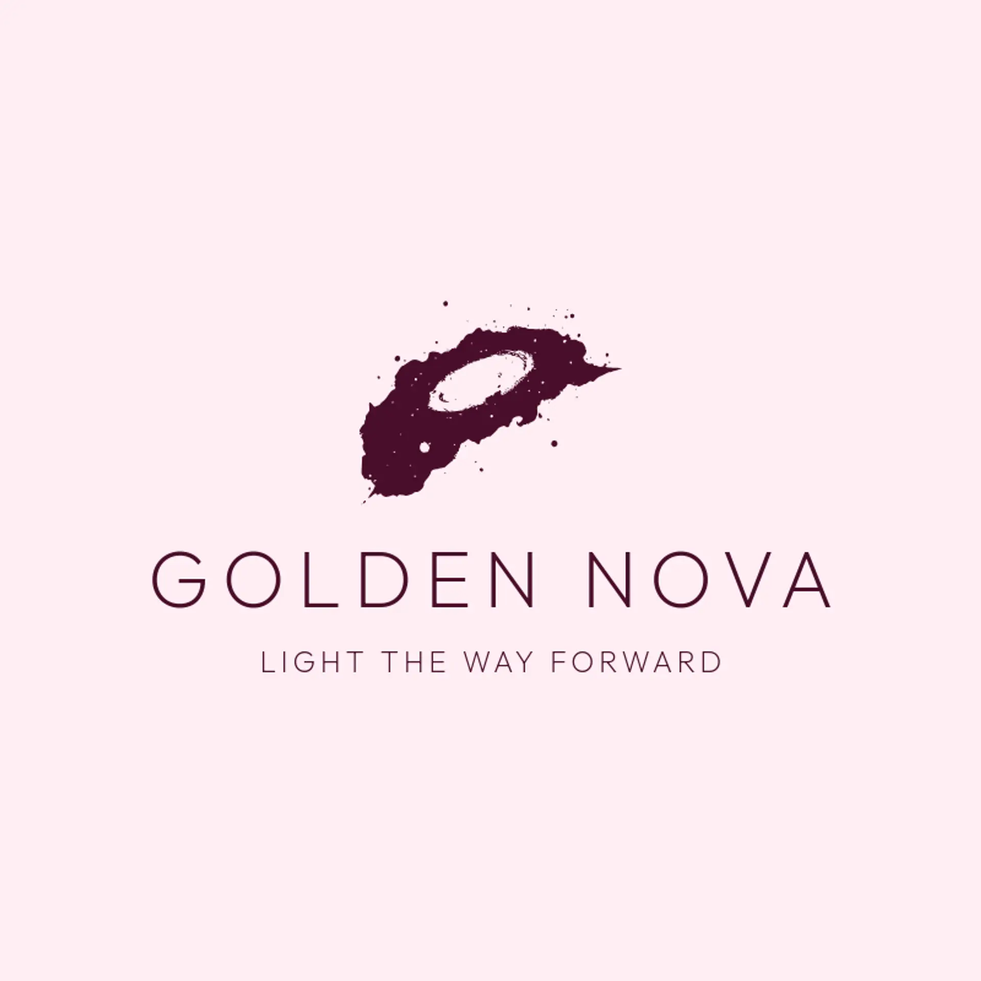Golden Nova logo for stars