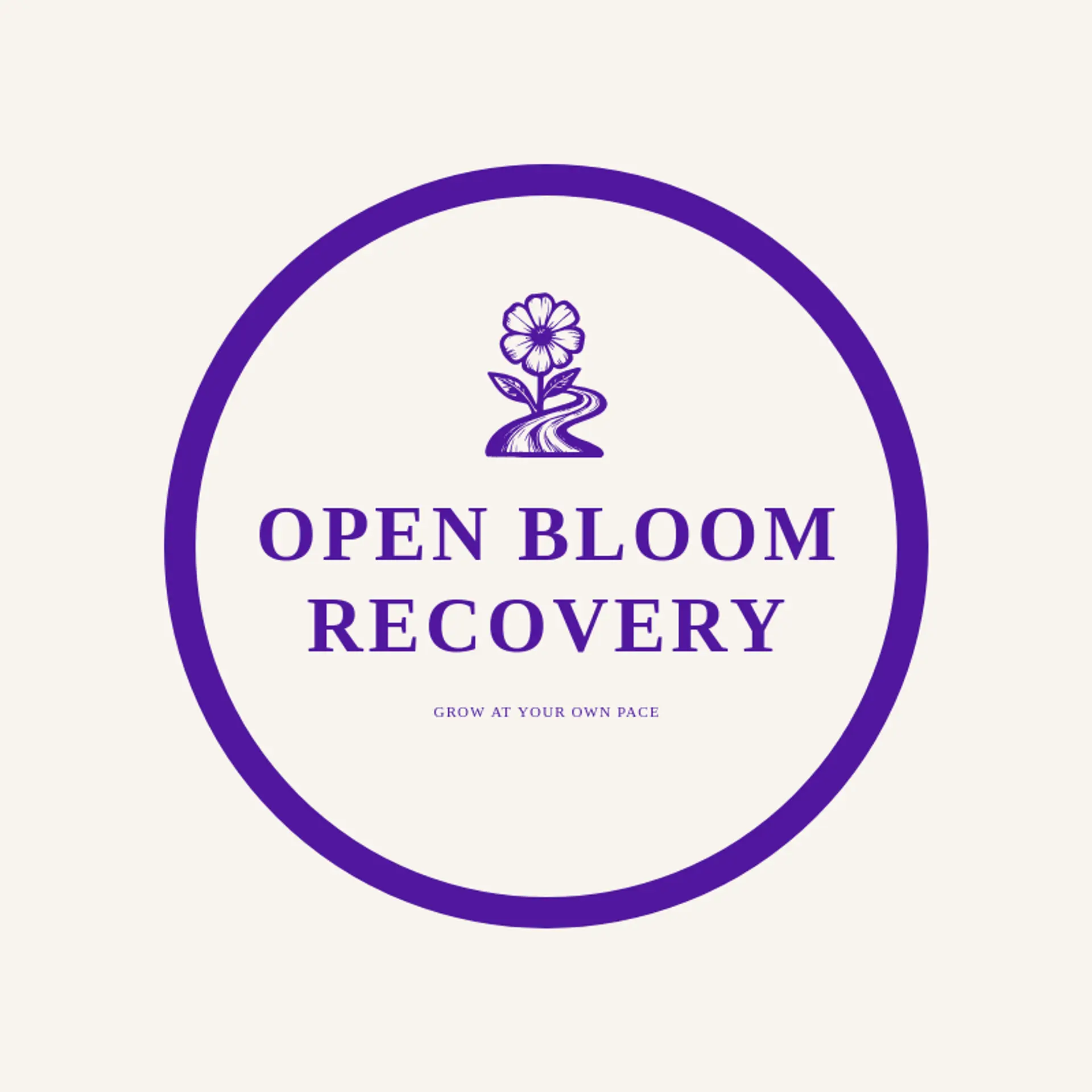 Open Bloom Recovery logo for recovery