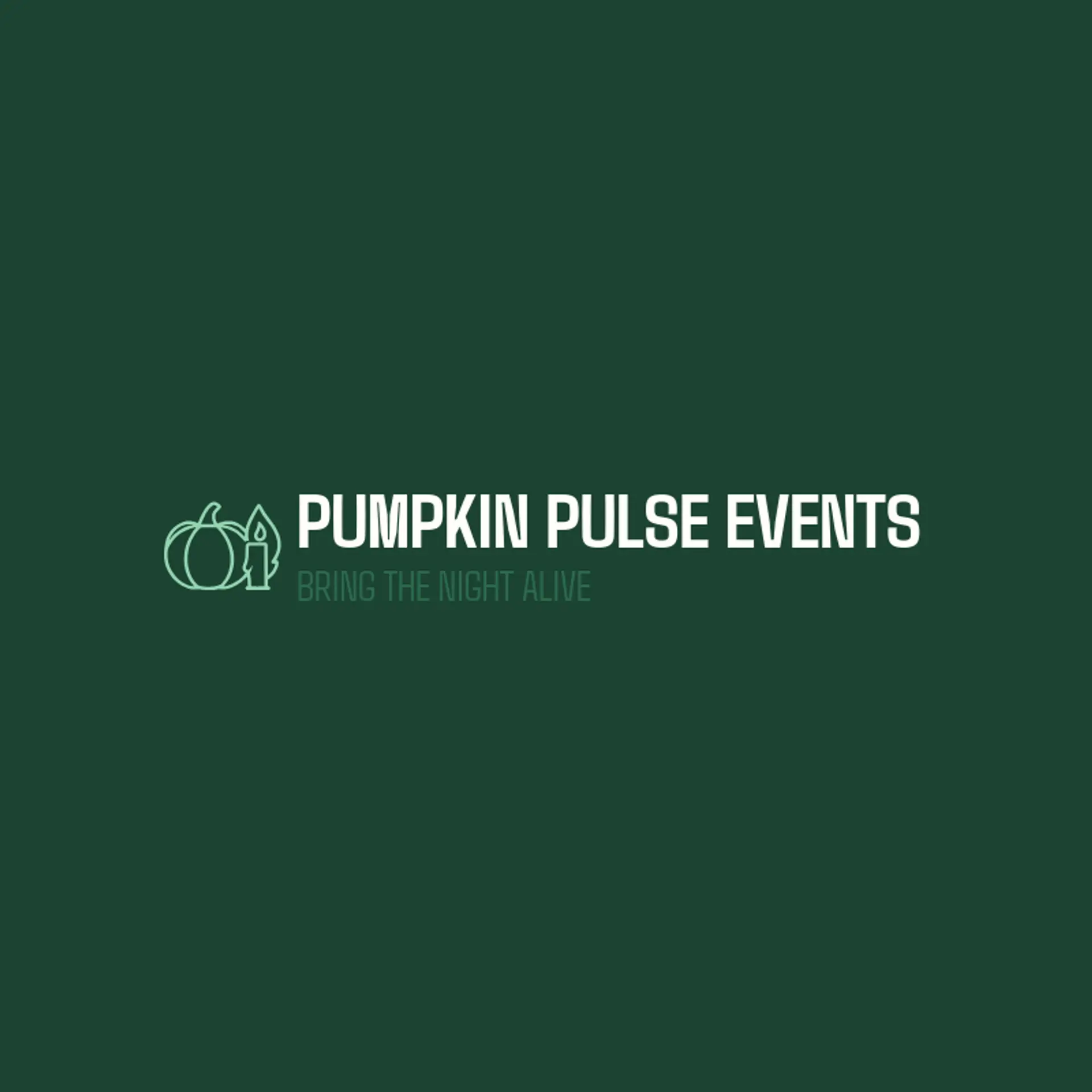 Pumpkin Pulse Events logo for halloween