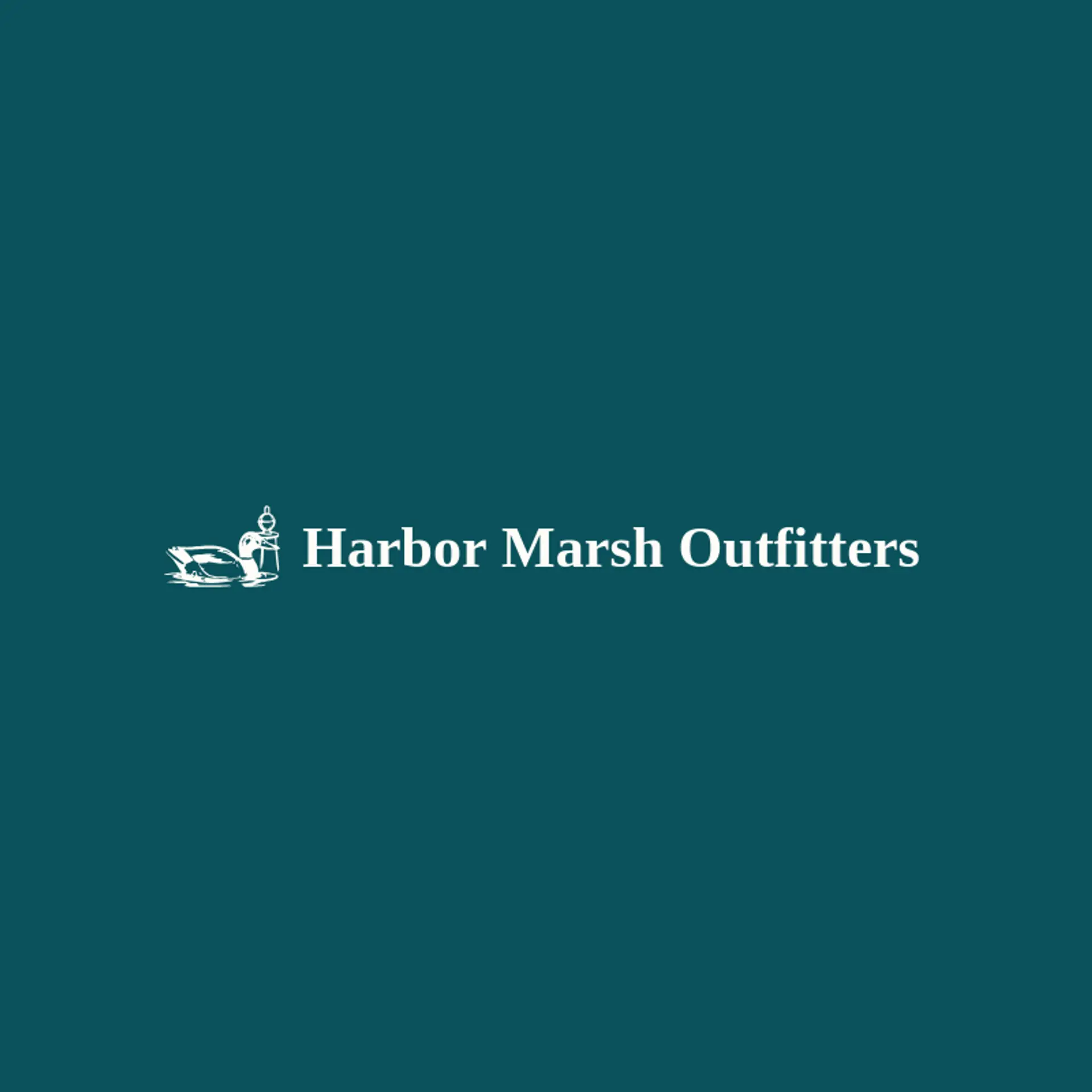 Harbor Marsh Outfitters logo for duck hunting