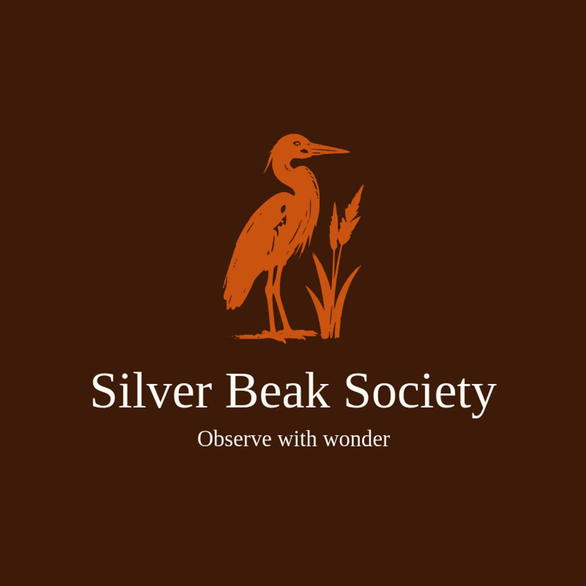 Silver Beak Society logo for hood