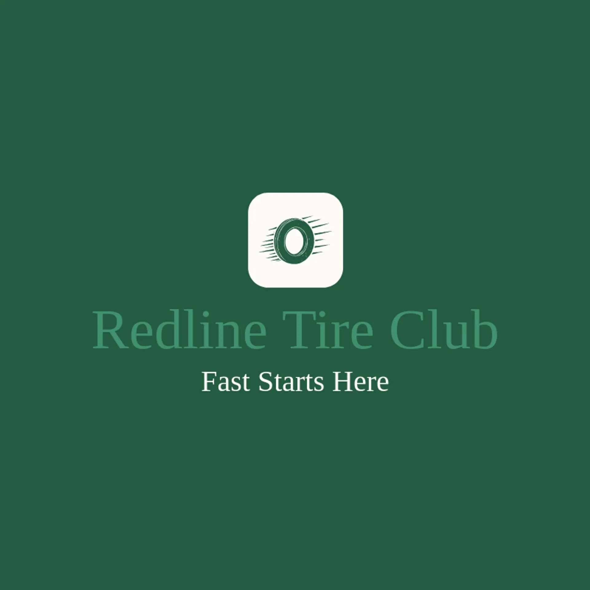 Redline Tire Club logo for tire
