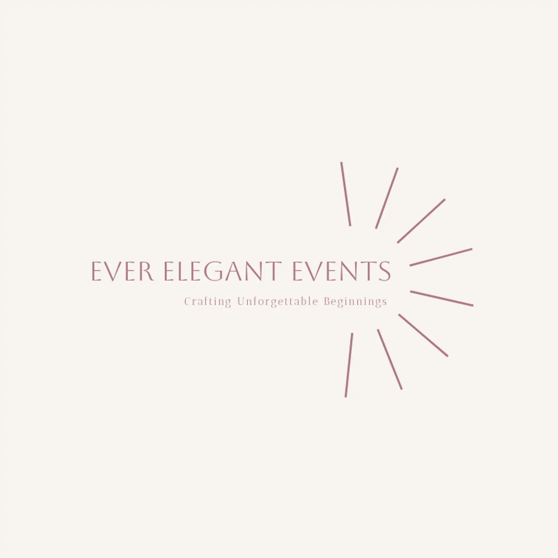 Ivory Lace Events logo for wedding planner