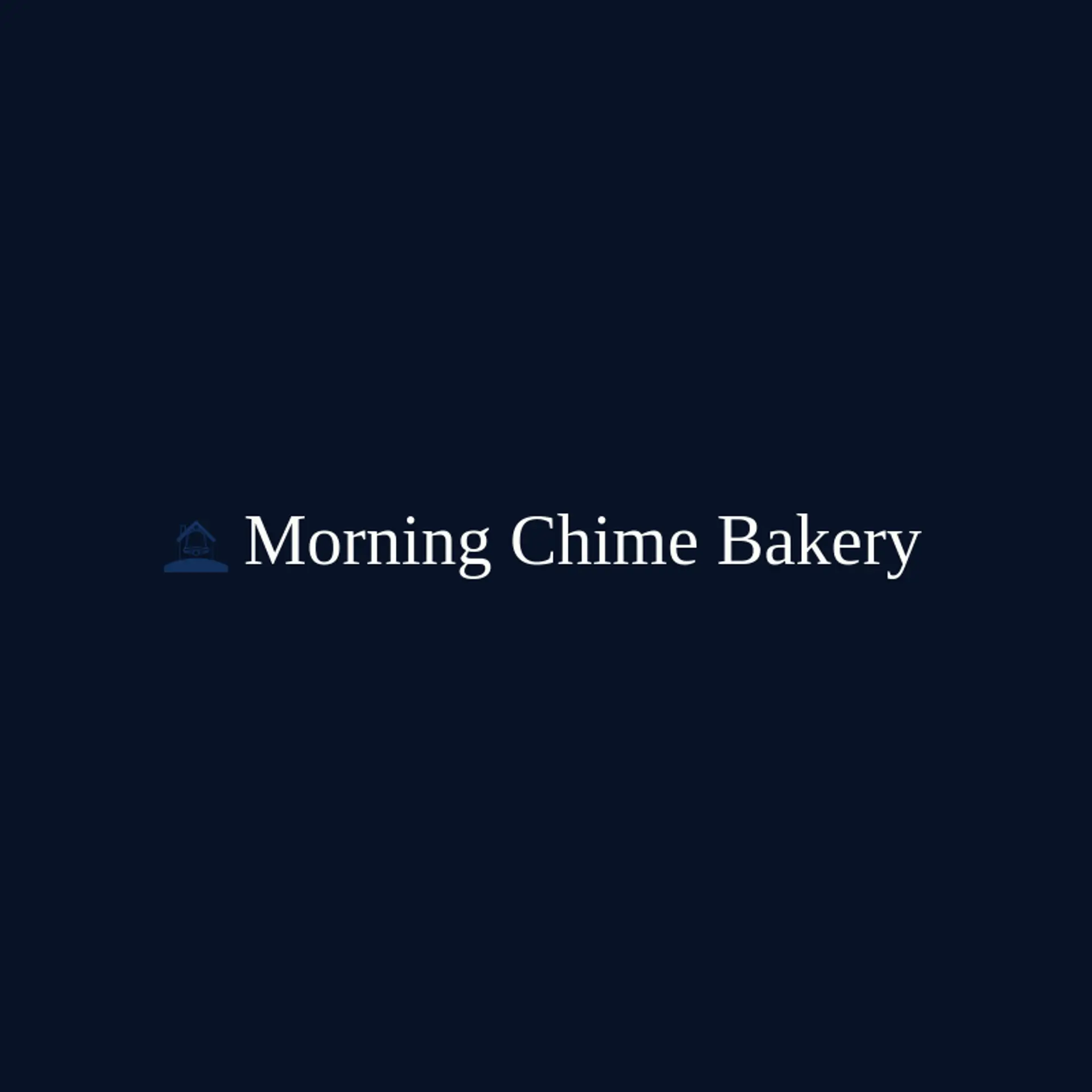 Morning Chime Bakery logo for bell