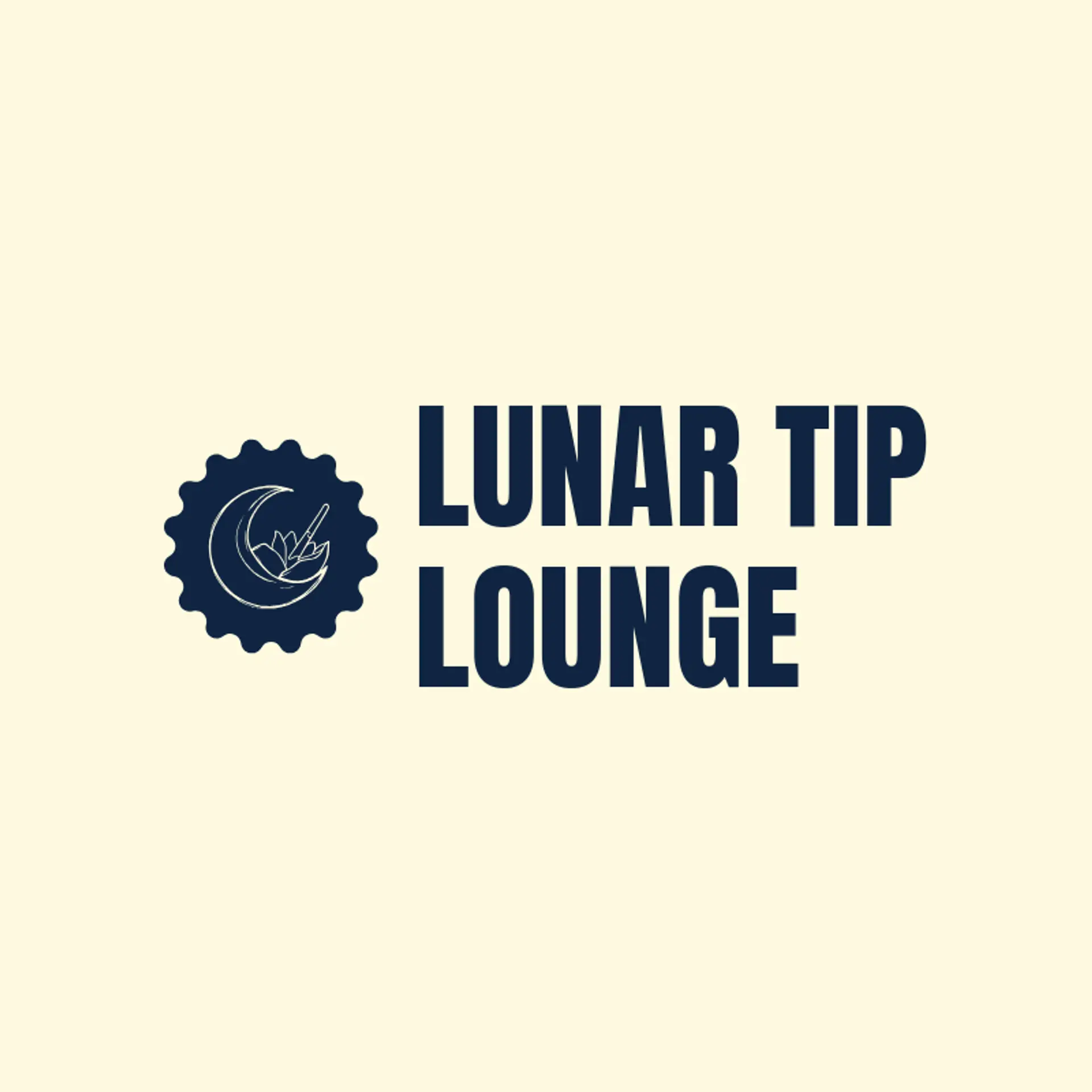Lunar Tip Lounge logo for nail