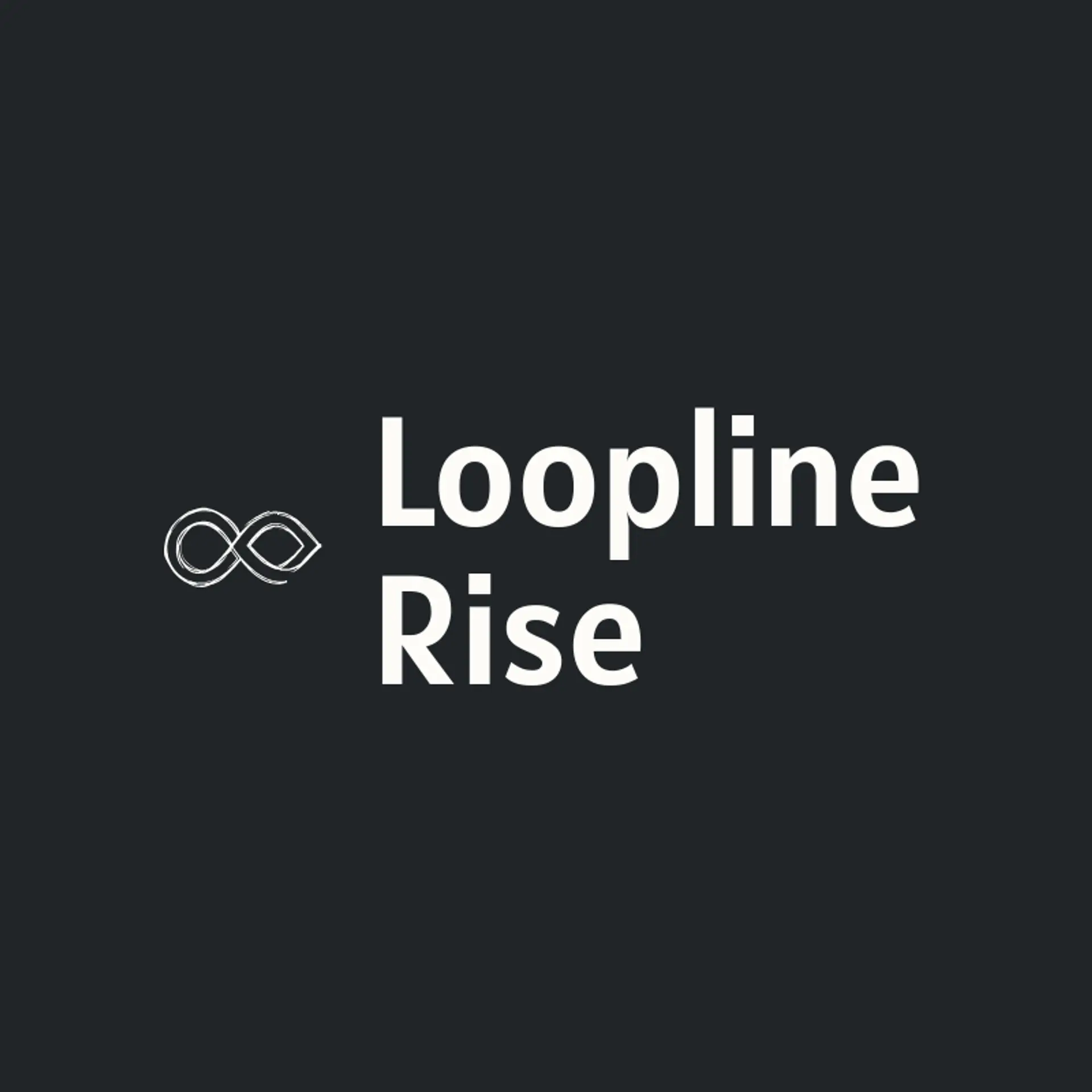 Loopline Rise logo for infinity