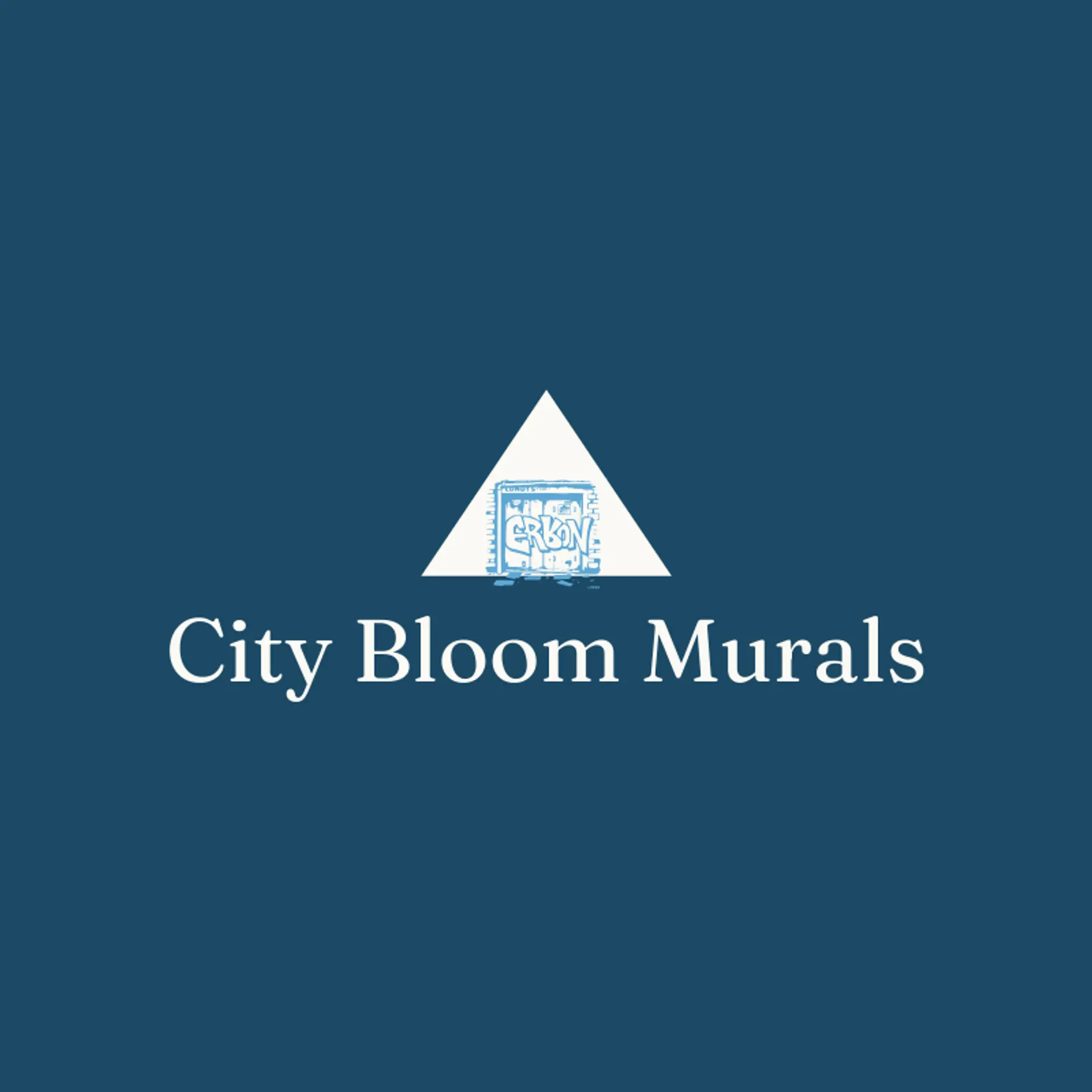 City Bloom Murals logo for mural